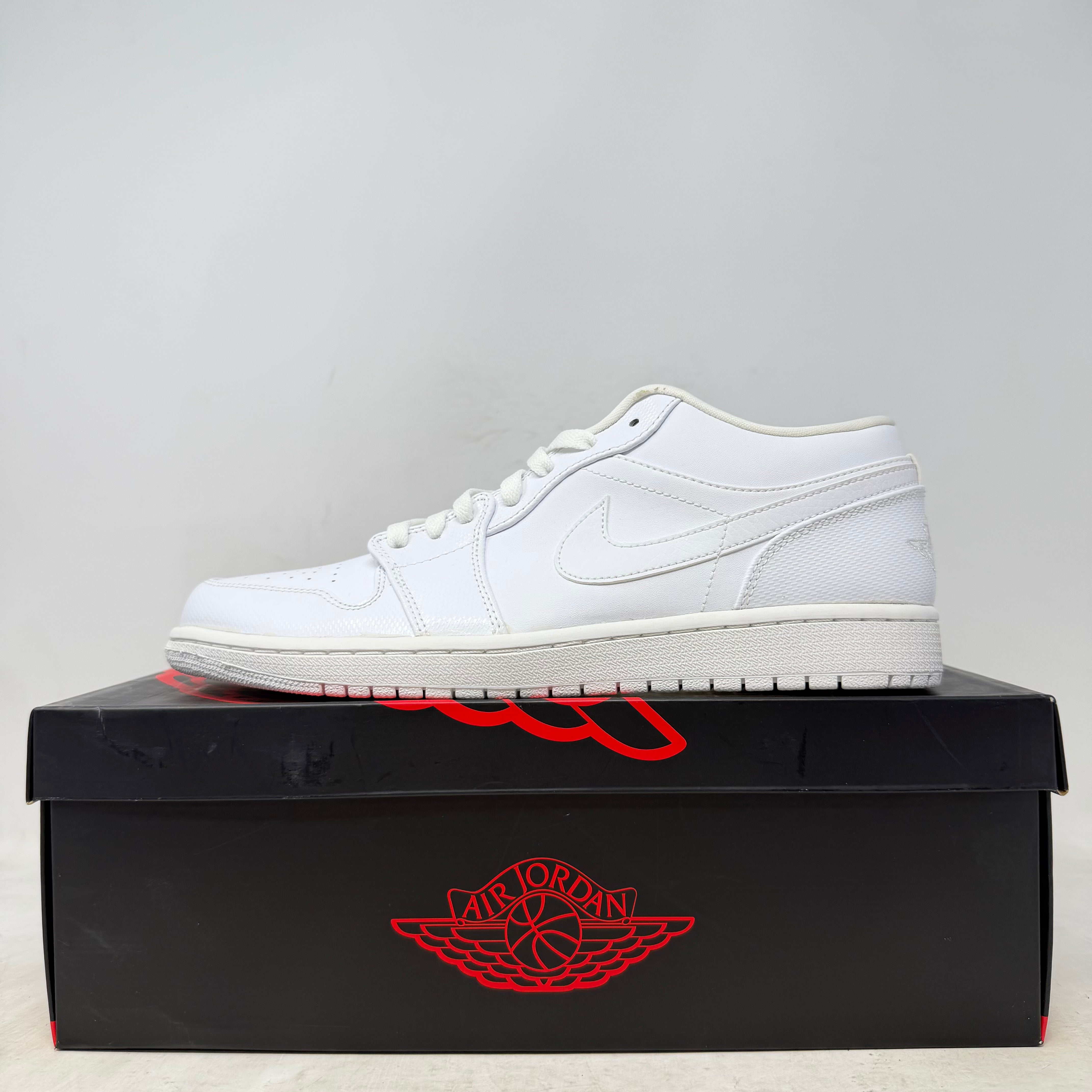 Jordan 1 Low Triple White (2014)