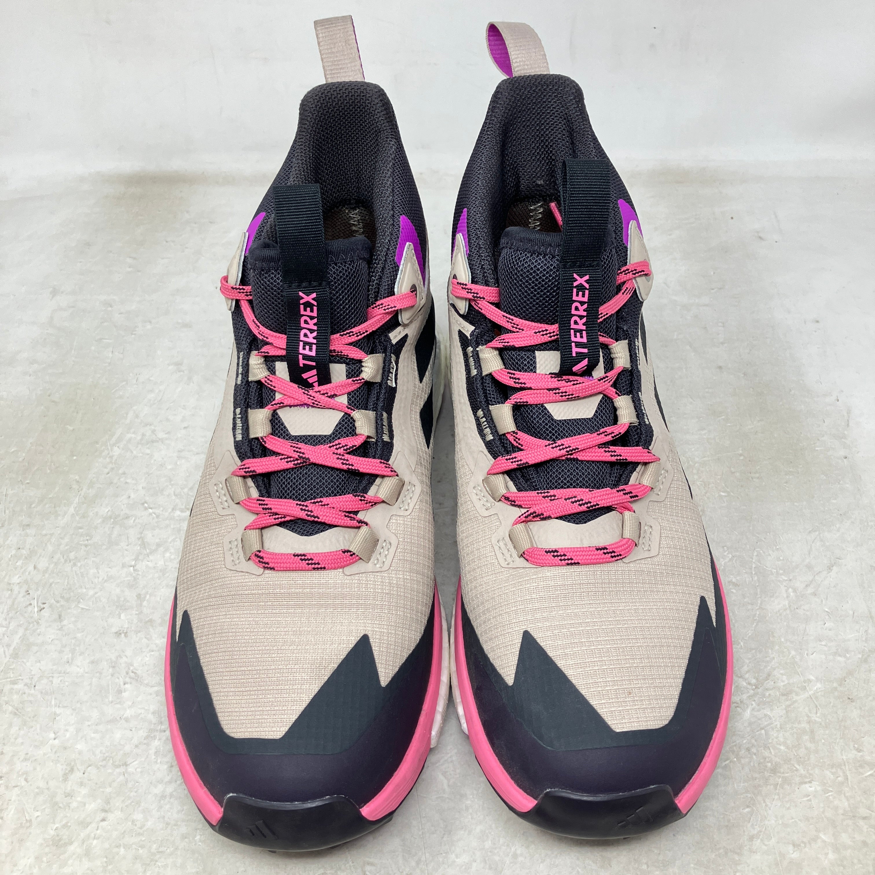 adidas Terrex Free Hiker 2.0 Gore-Tex Wonder Beige Pink Fusion Aurora Black (Women's)