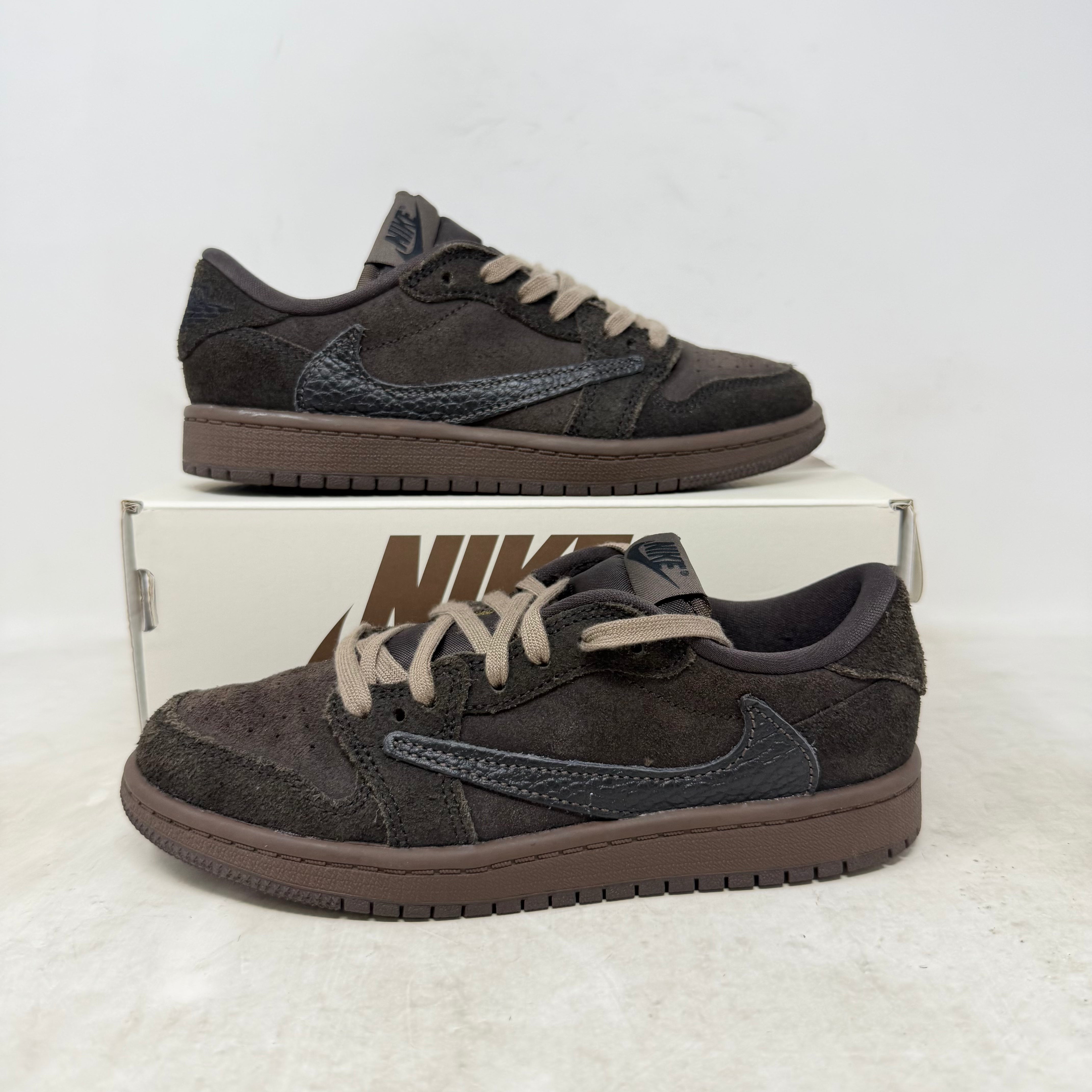 Jordan 1 Retro Low OG SP Travis Scott Velvet Brown (PS)