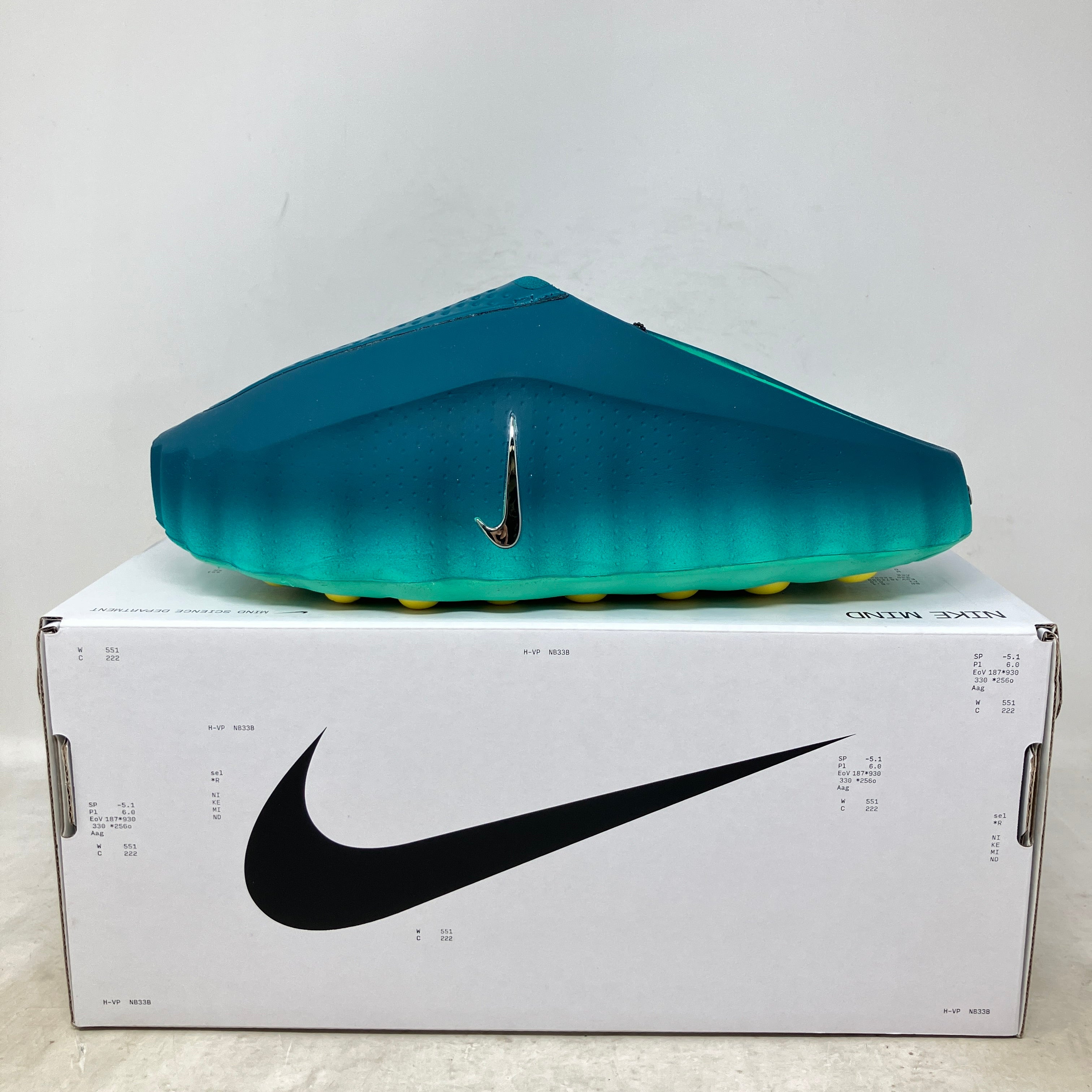 Nike Mind 001 Slide Geode Teal Light Menta