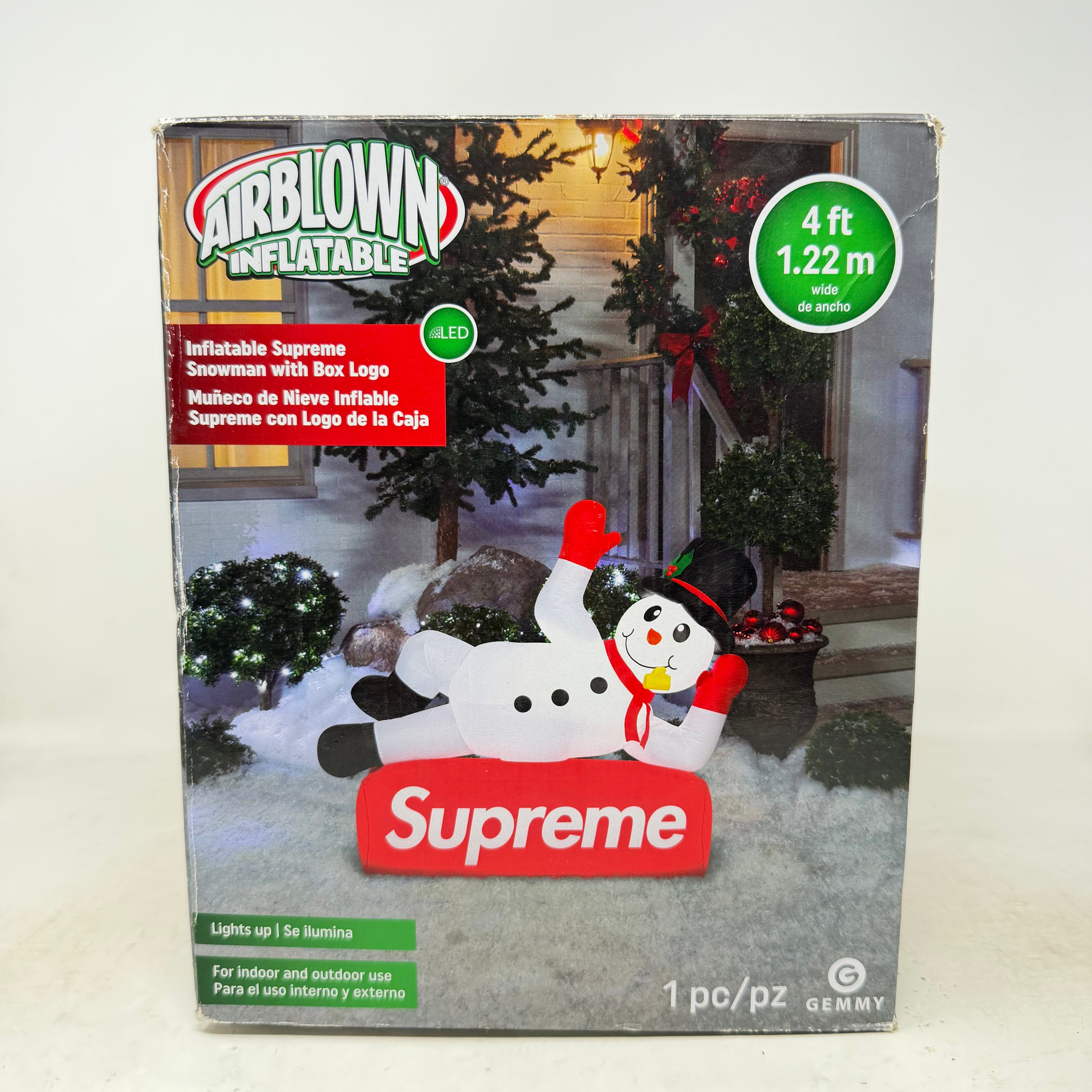 Supreme Large Inflatable Snowman White