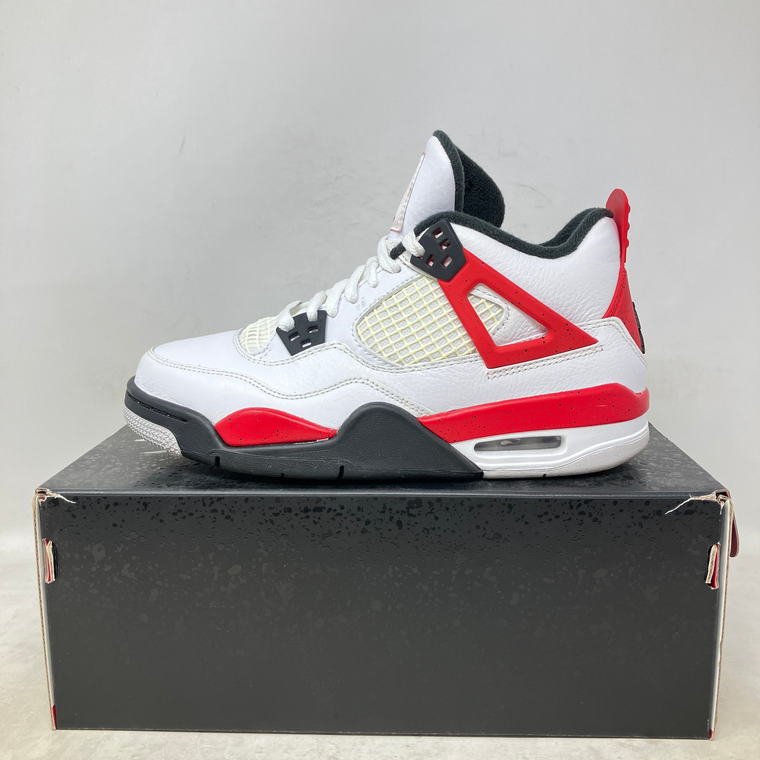 Jordan 4 Retro Red Cement (GS)