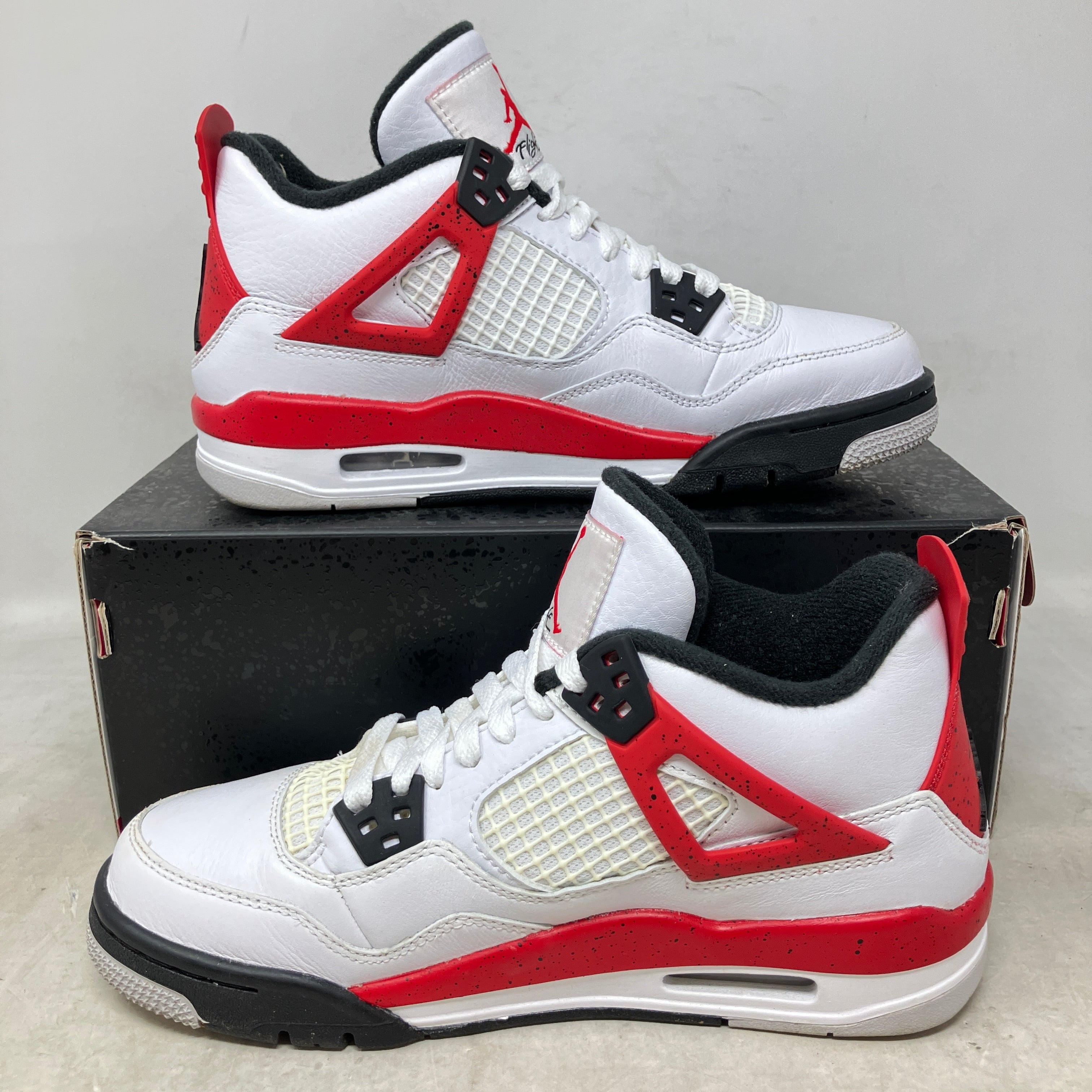 Jordan 4 Retro Red Cement (GS)
