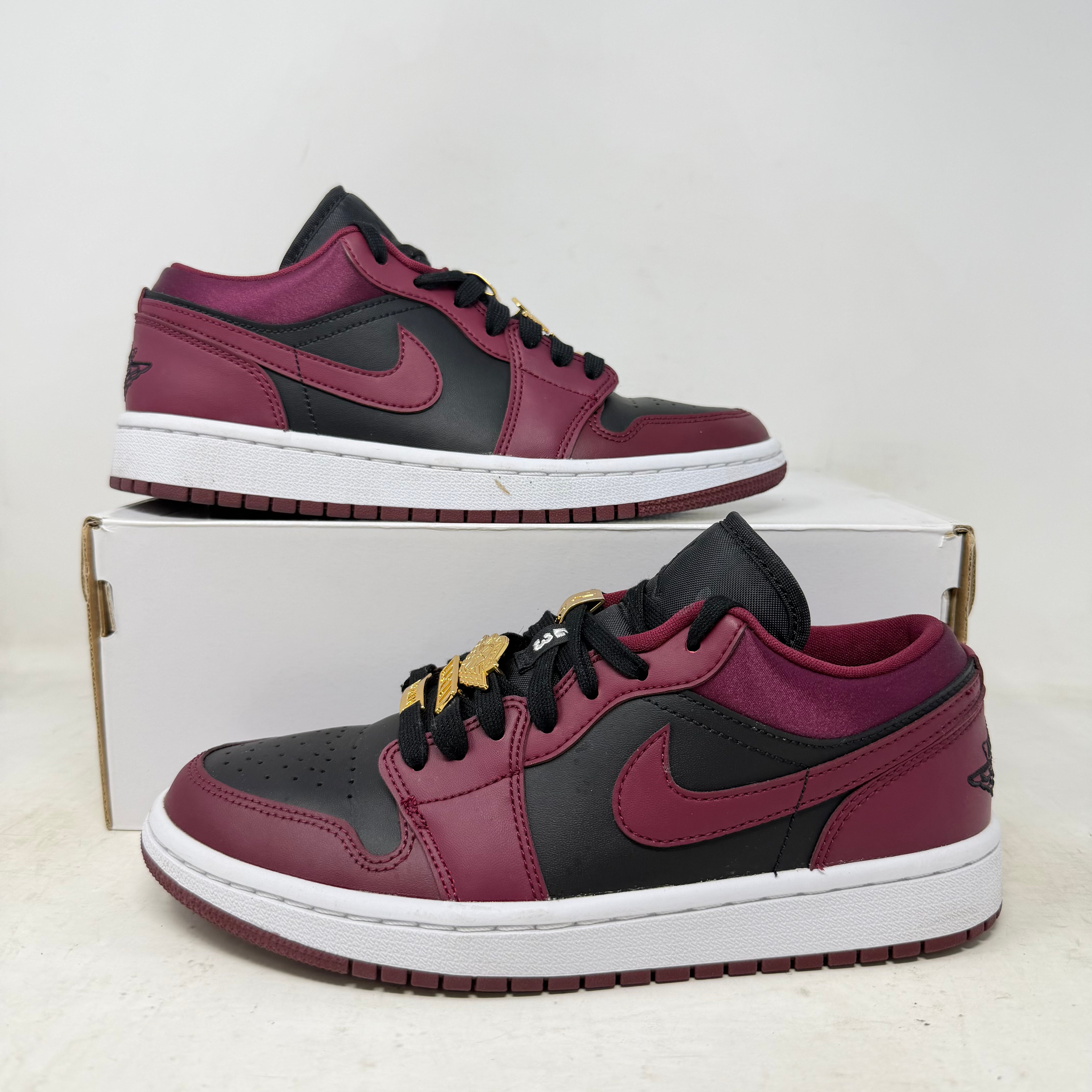 Jordan 1 Low Dark Beetroot Black (Women's)