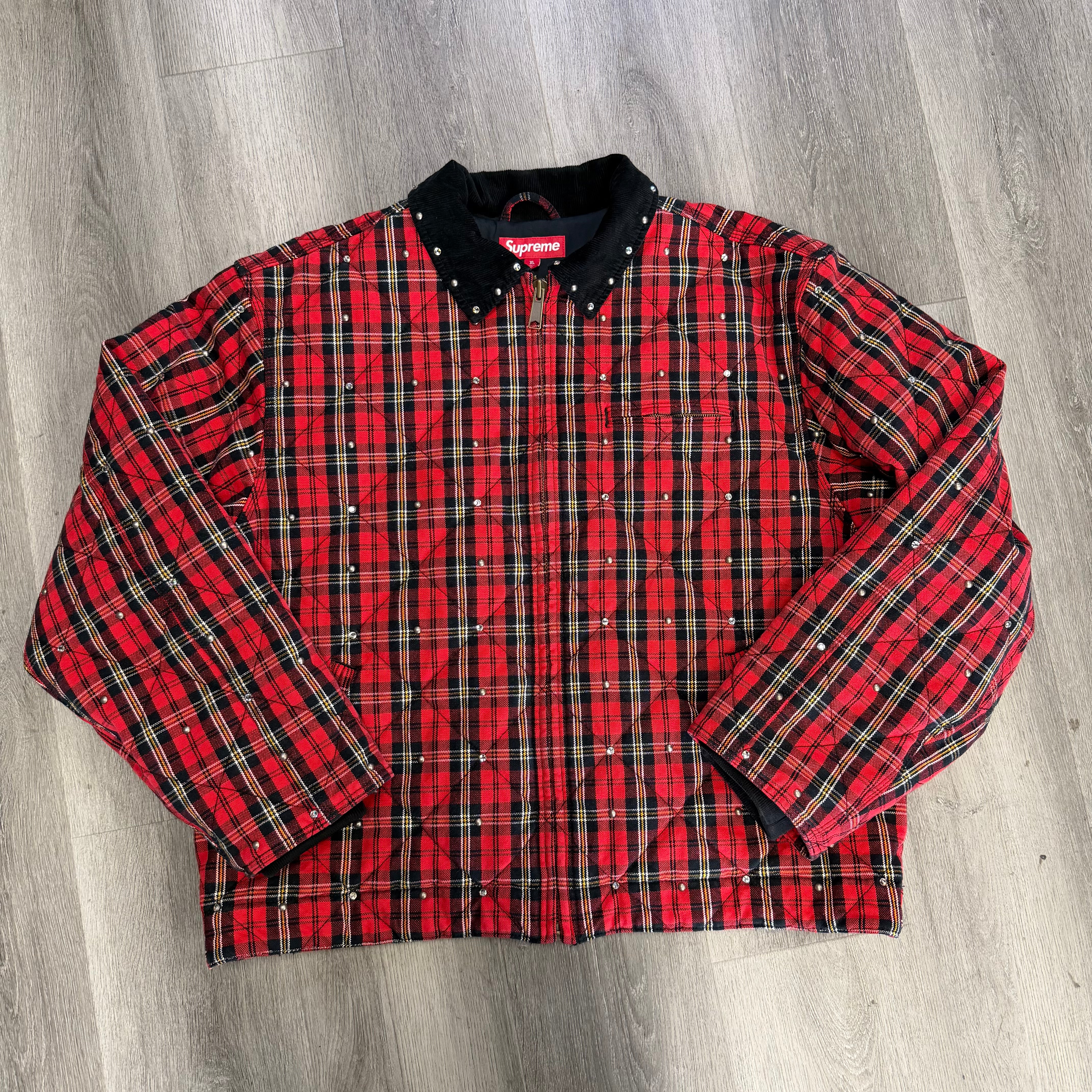 Supreme b.b. Simon Quilted Work Jacket Plaid