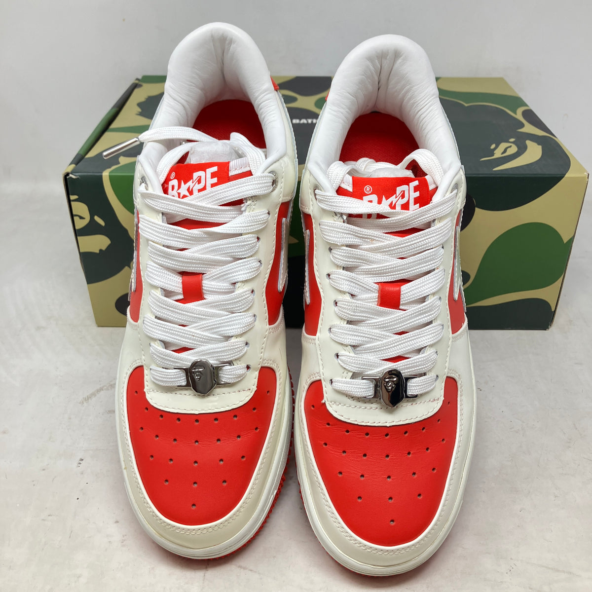 A Bathing Ape Bape Sta Low #6 Red