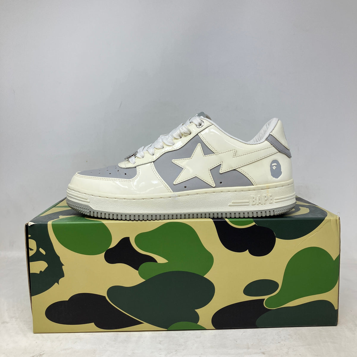 A Bathing Ape Bape Sta Low #6 Gray