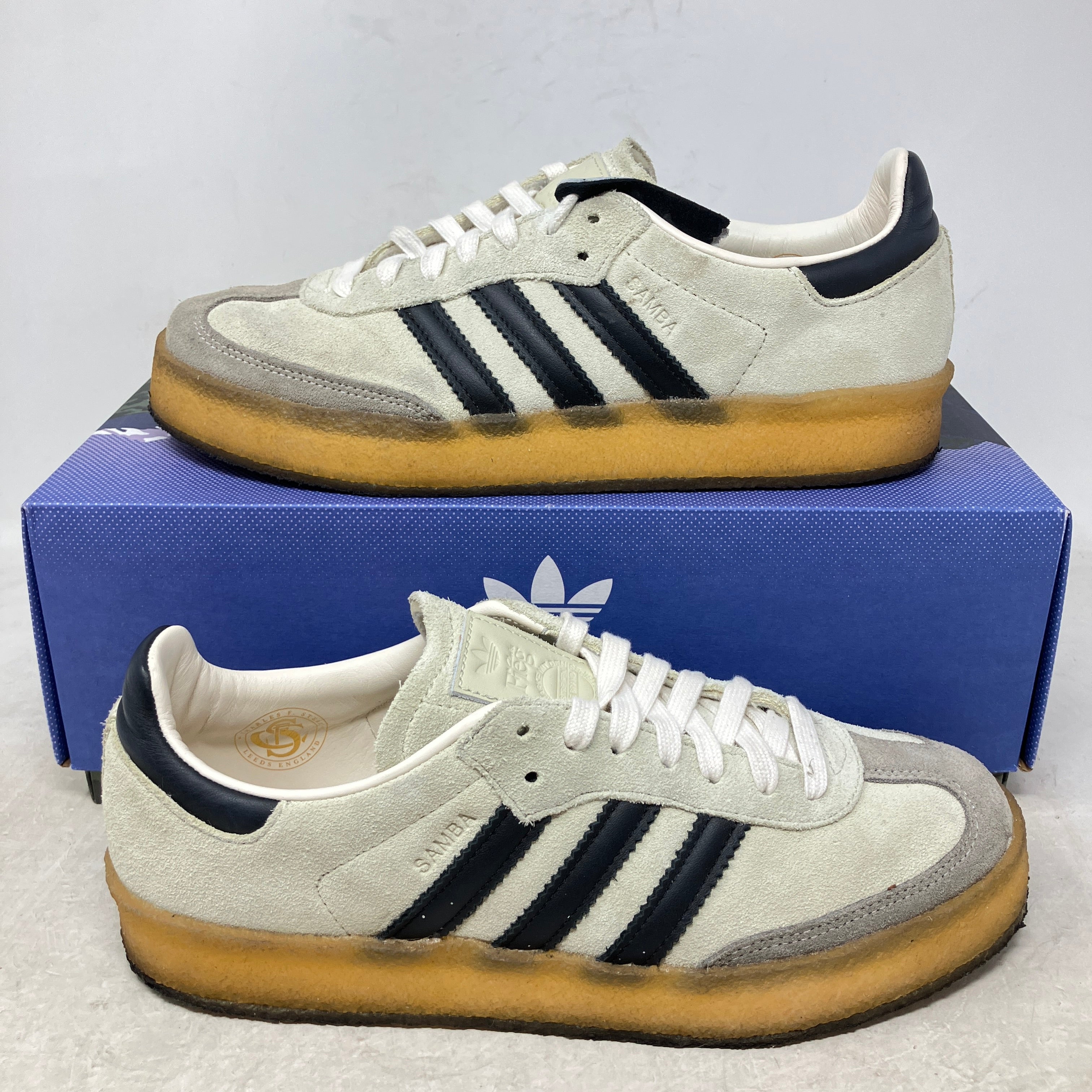 adidas Clarks 8th Street Samba by Ronnie Fieg Kithmas White Black