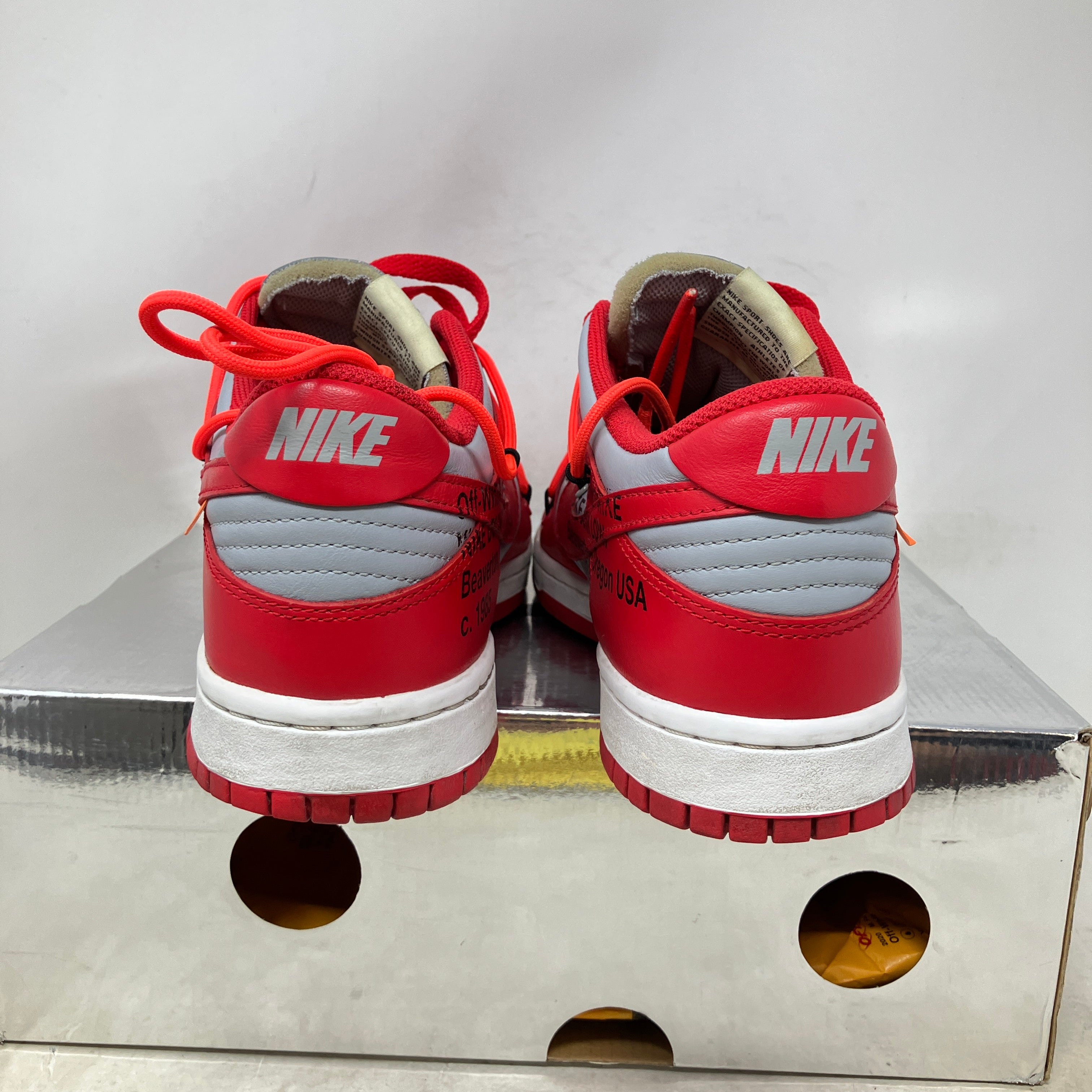 Nike Dunk Low Off-White University Red
