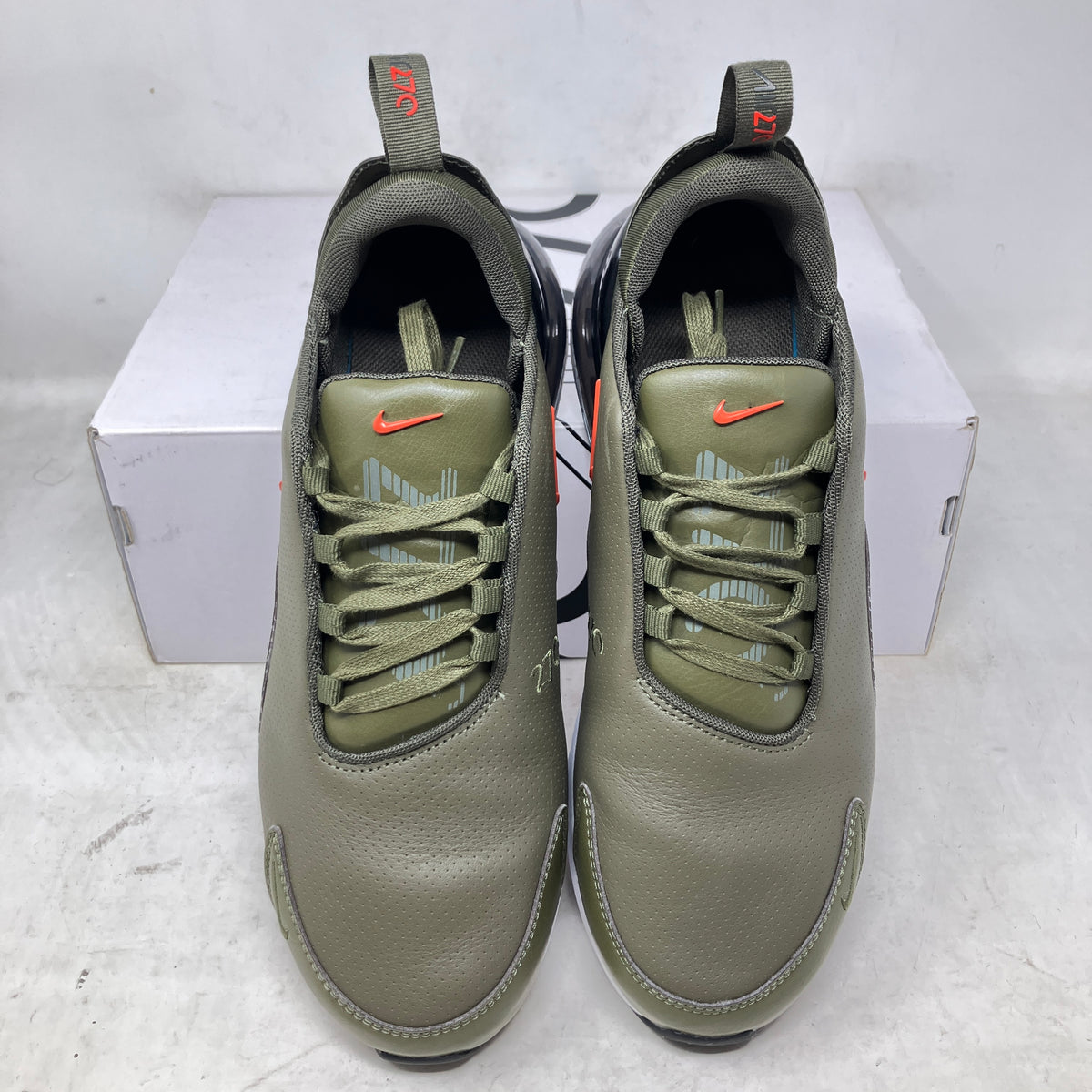 Nike Air Max 270 Premium Leather Olive