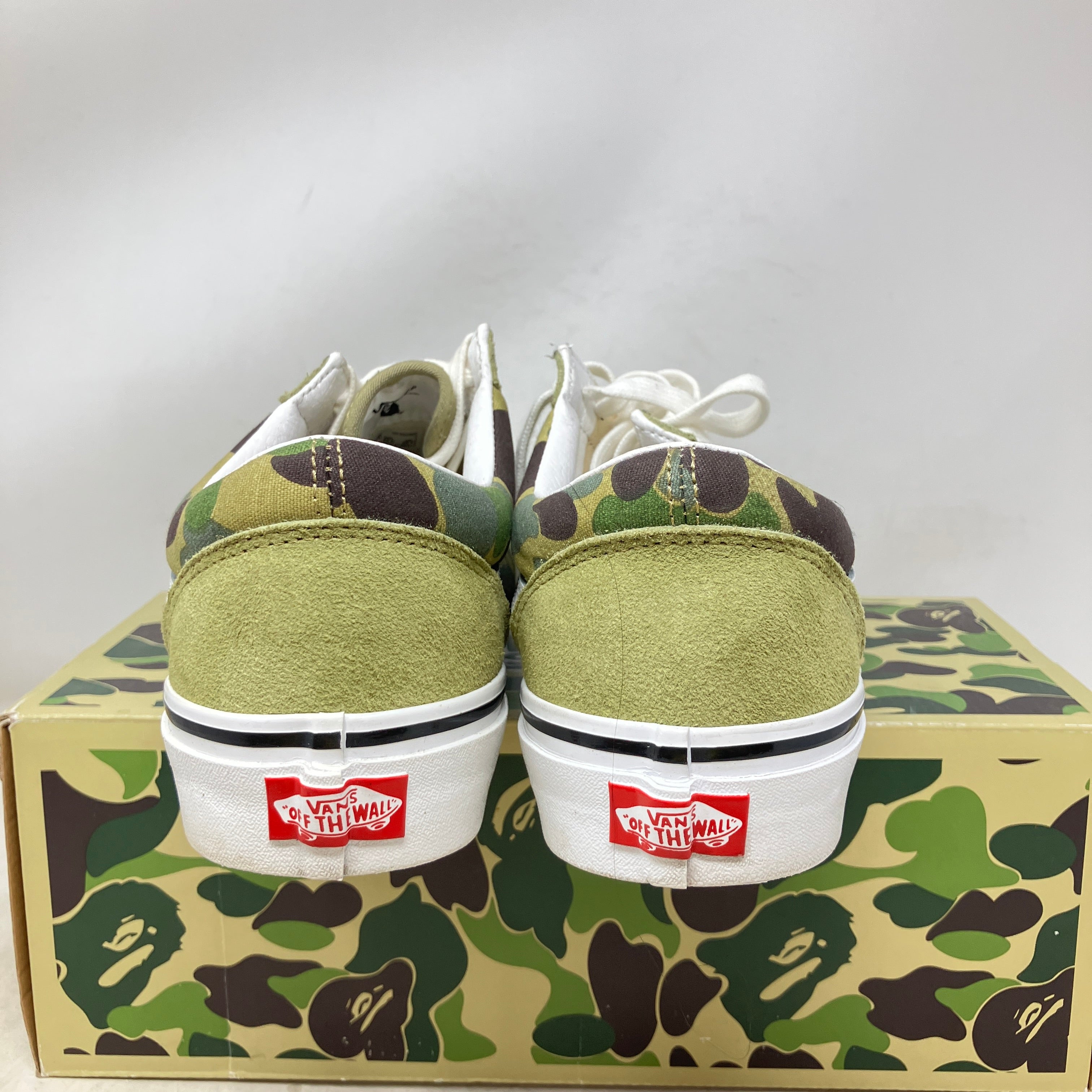Vans Old Skool 36 DX Bape Green ABC Camo