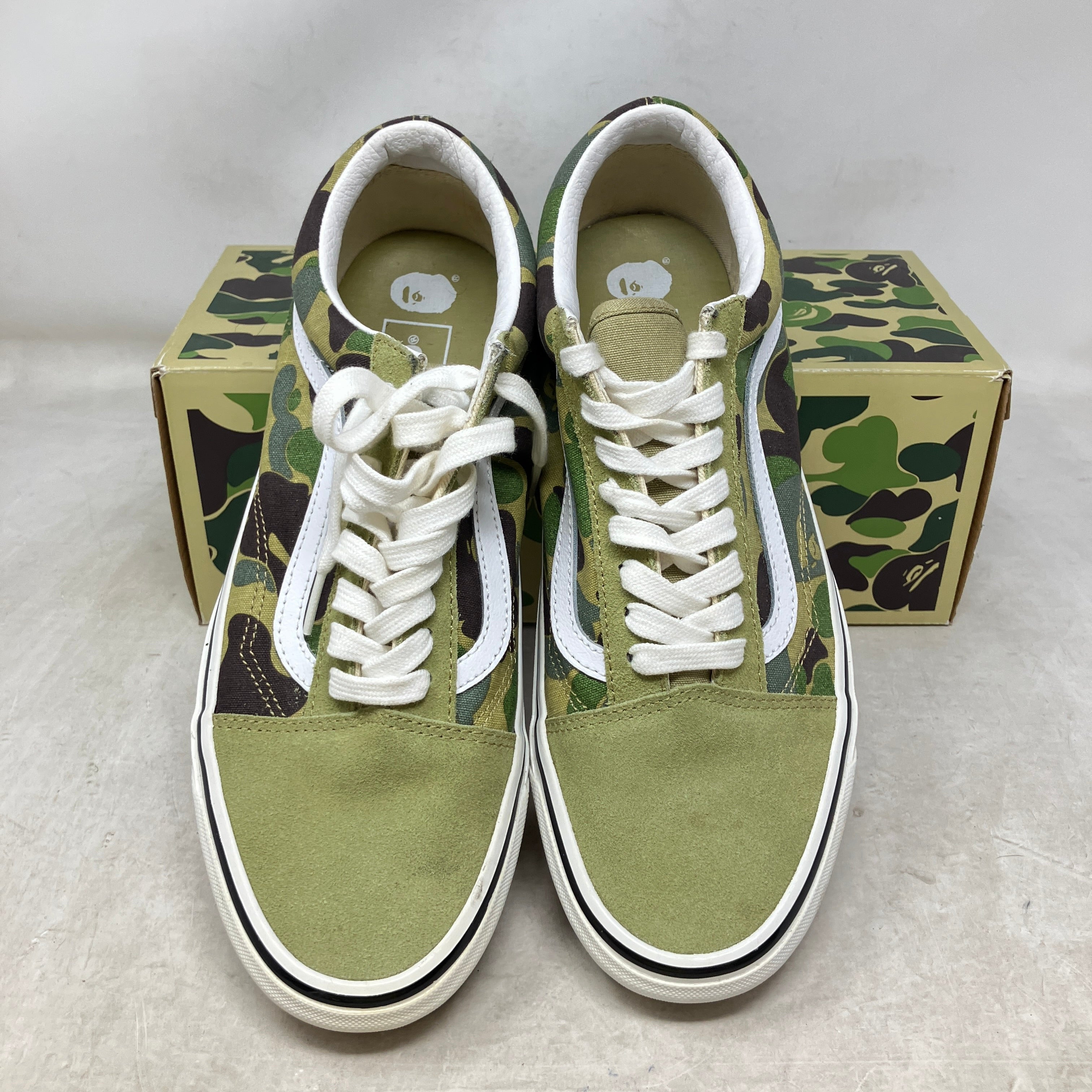 Vans Old Skool 36 DX Bape Green ABC Camo