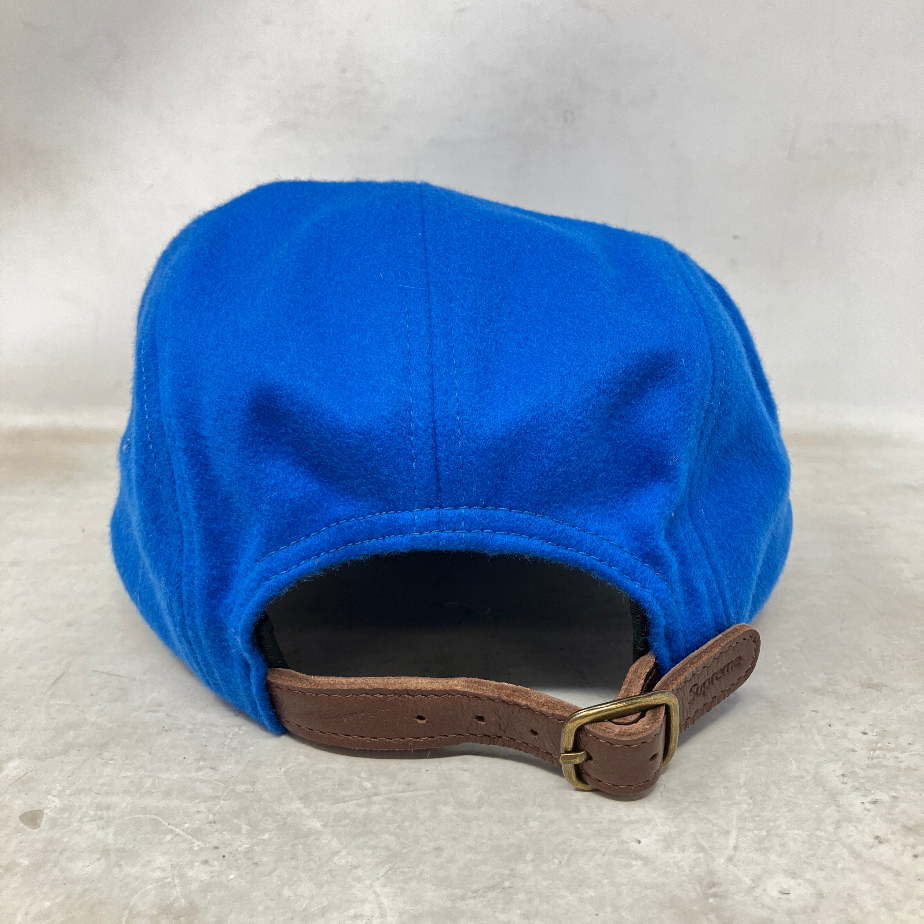 Supreme Wool Camp Cap (FW21) Blue