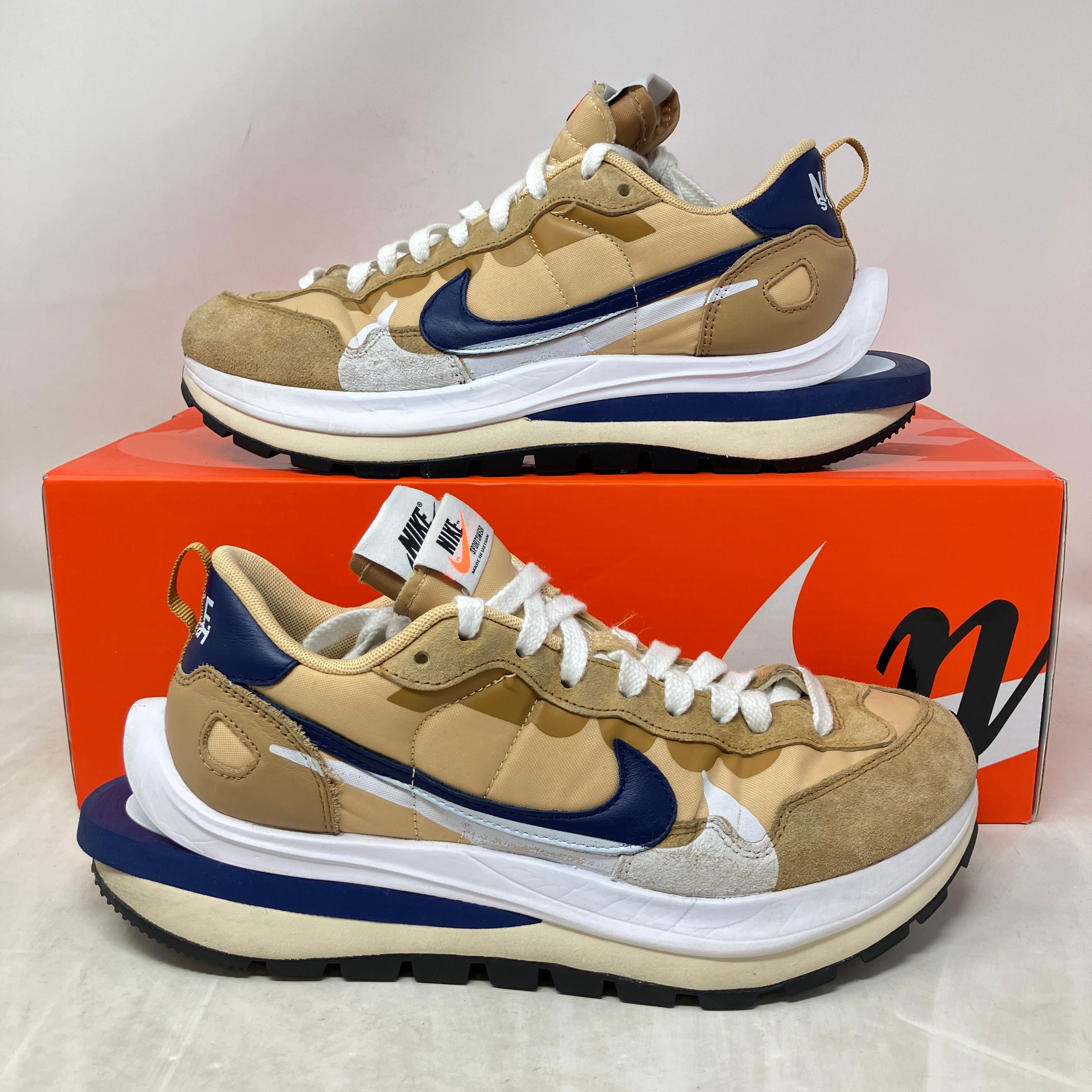 Nike Vaporwaffle sacai Sesame Blue Void