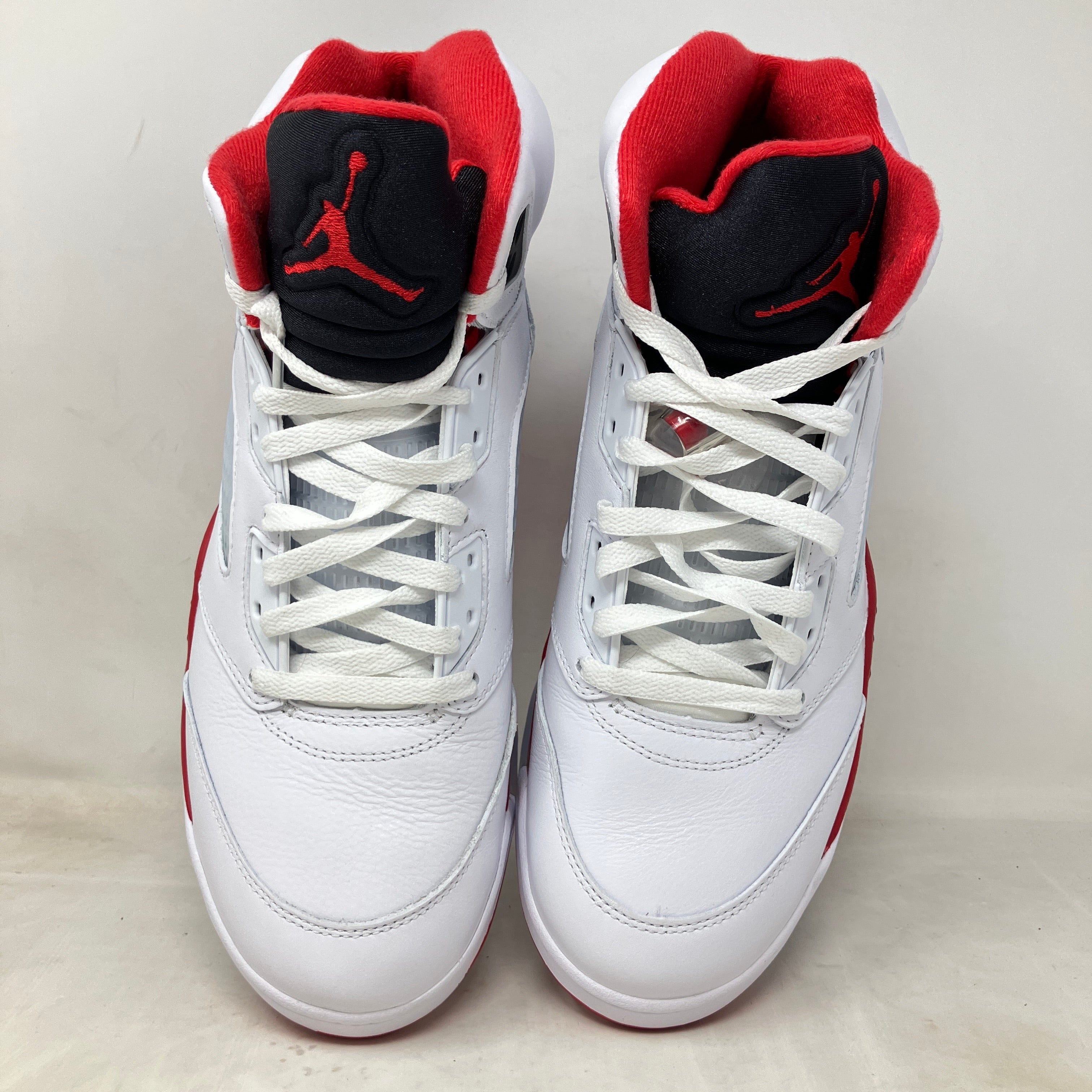 Jordan 5 Retro Fire Red Black Tongue (2025)