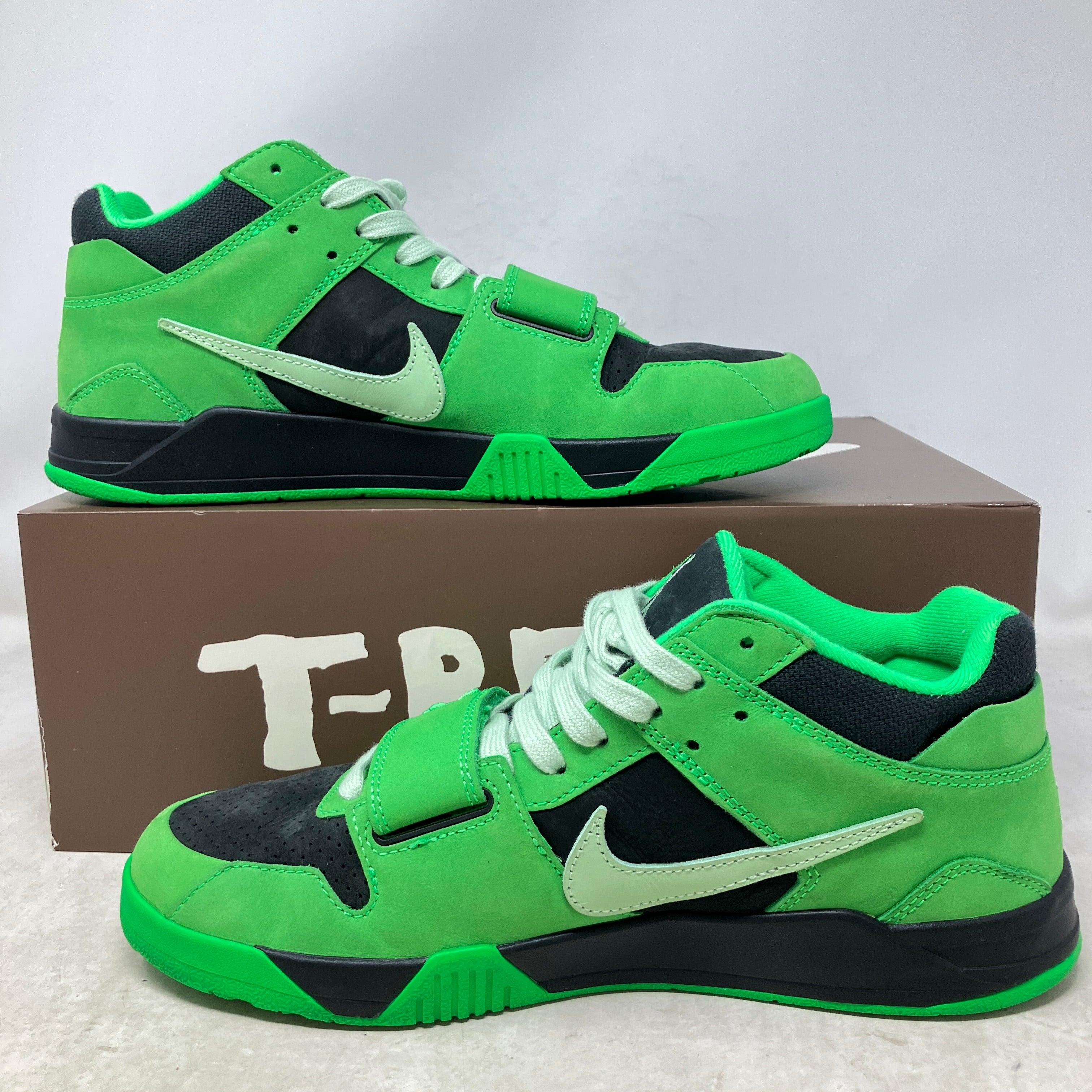 Jordan CJ1 T-Rexx Travis Scott Green Spark