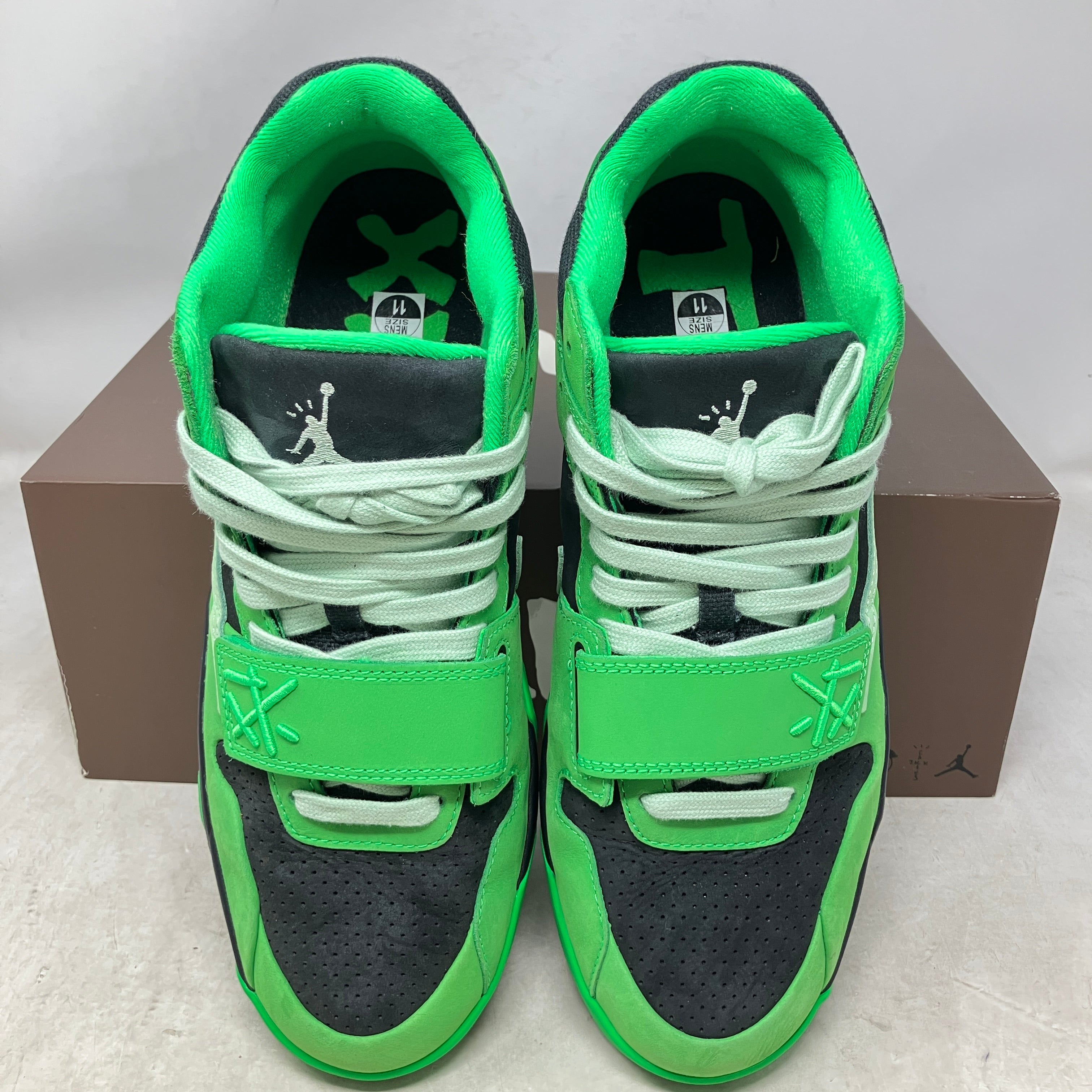 Jordan CJ1 T-Rexx Travis Scott Green Spark