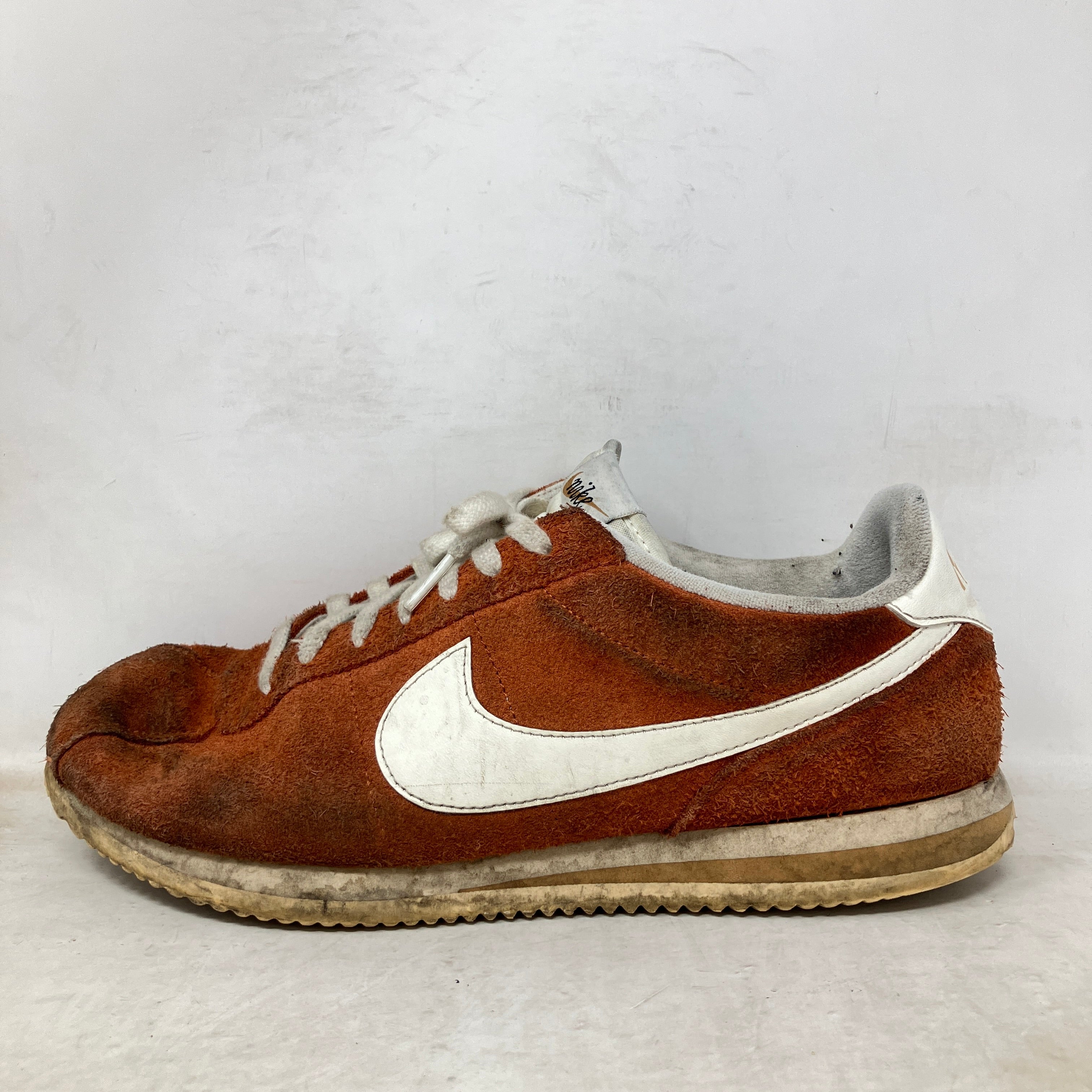 Nike Cortez SE Suede Dark Russet Flax Muslin Sail