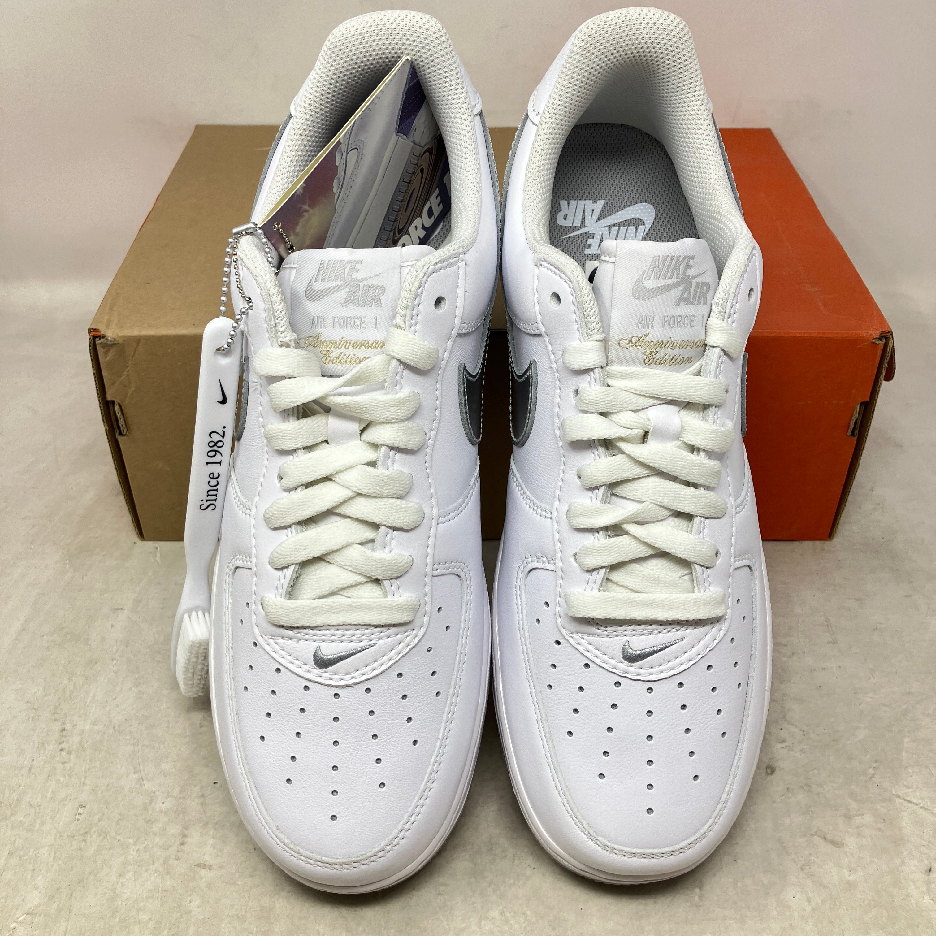 Nike Air Force 1 '07 Low Color of the Month White Metallic Silver