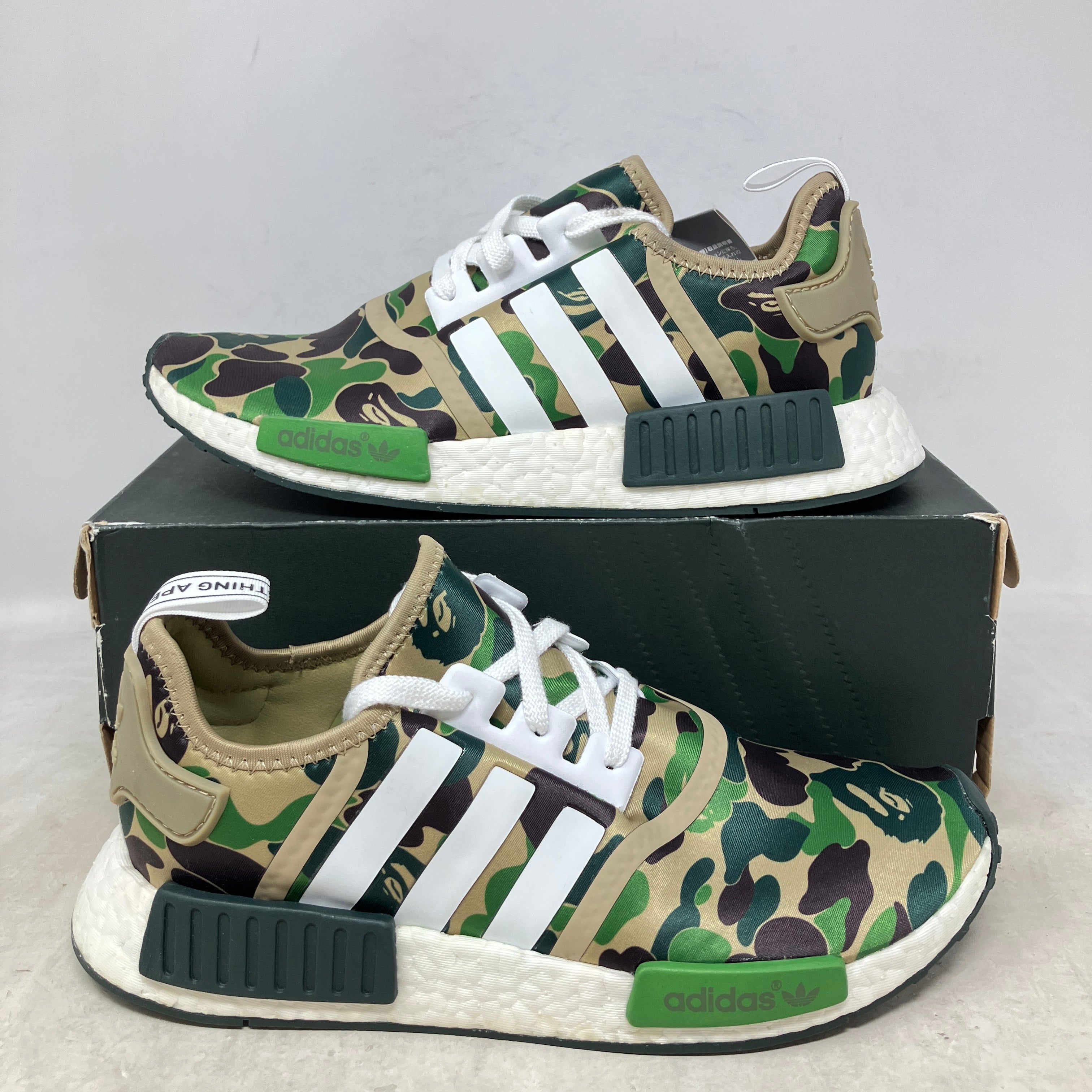 adidas NMD R1 Bape Olive Camo