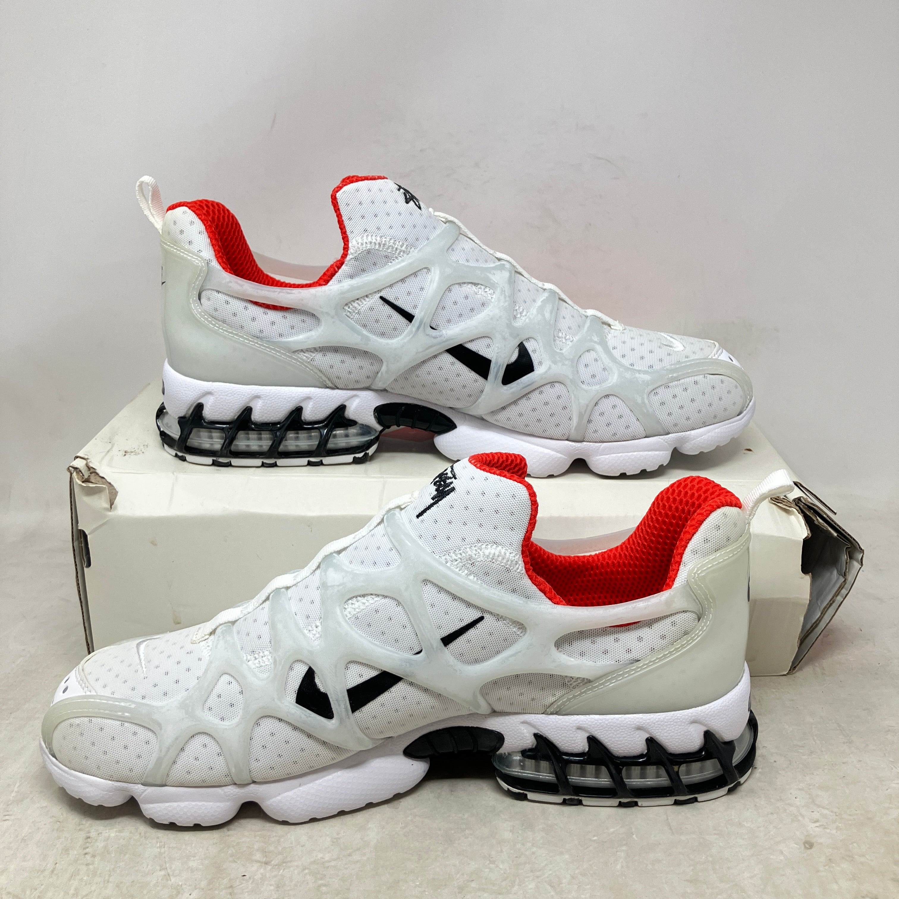 Nike Air Kukini Spiridon Cage 2 Stussy White