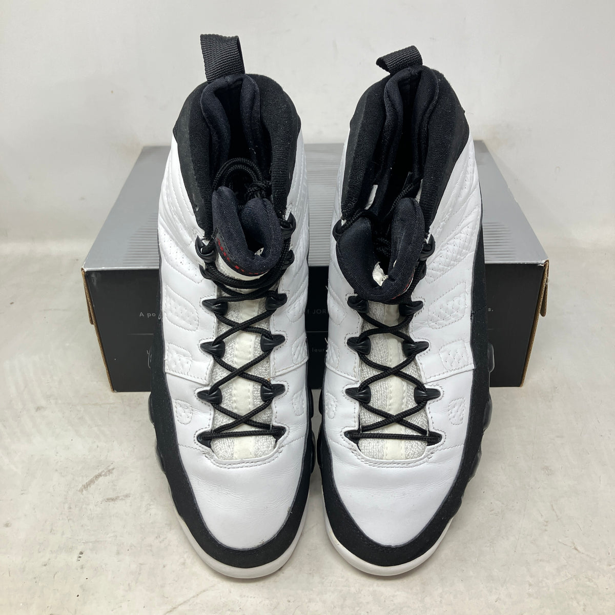 Jordan 9 Retro White Black Red (2002)