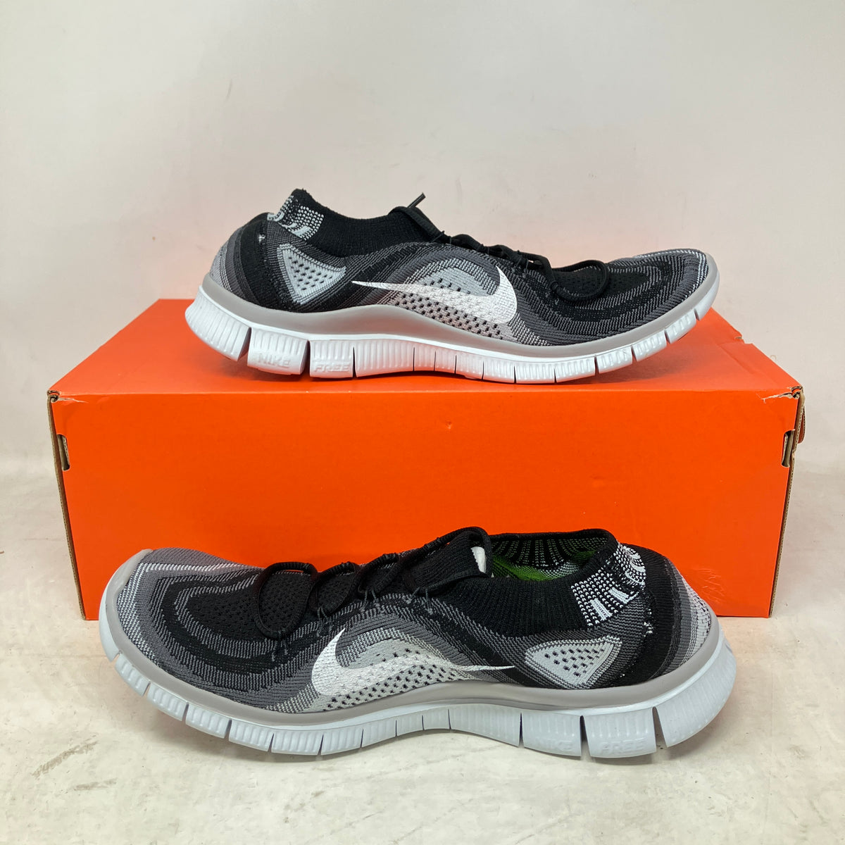 Nike Free Flyknit Black Grey