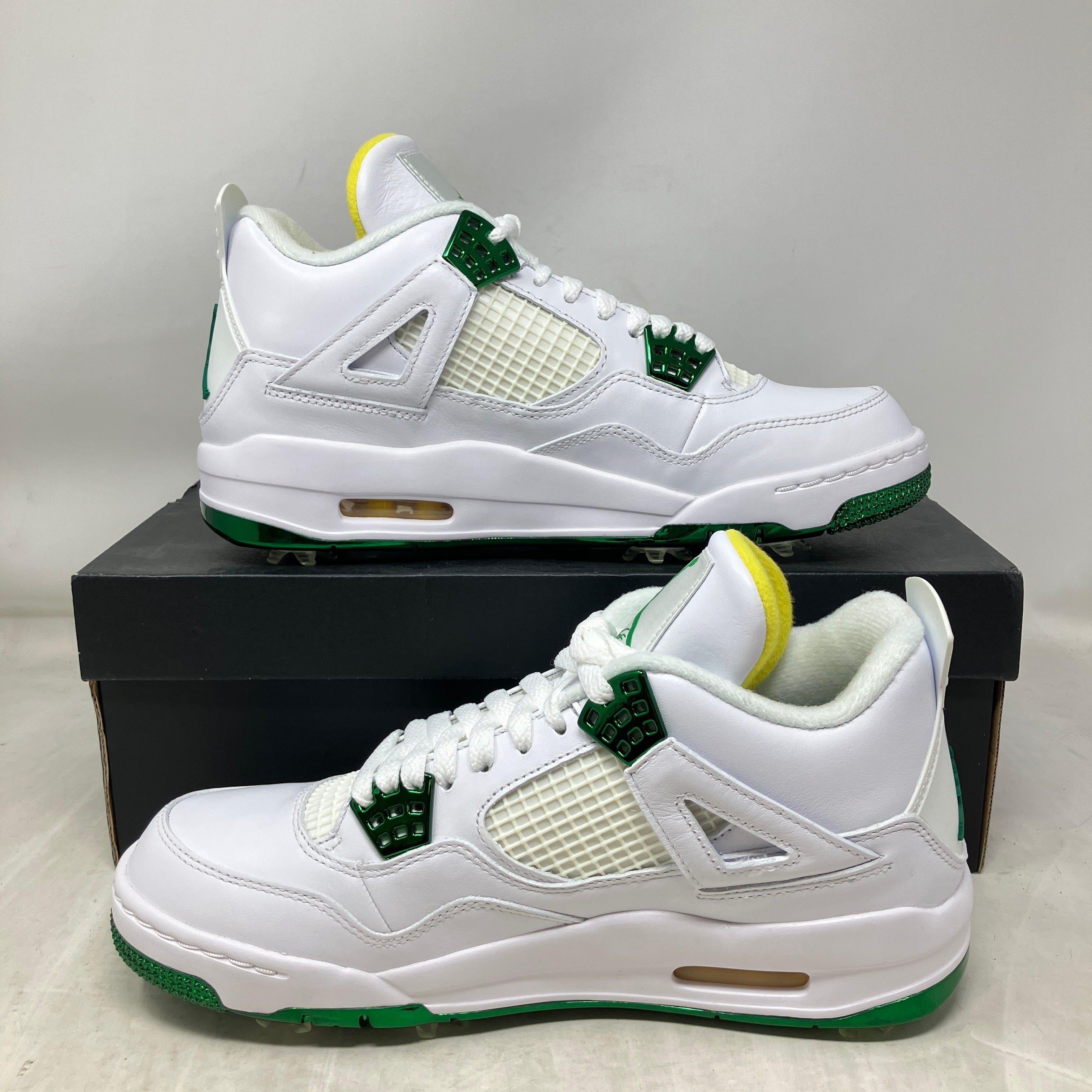 Jordan 4 Retro Golf Metallic Green