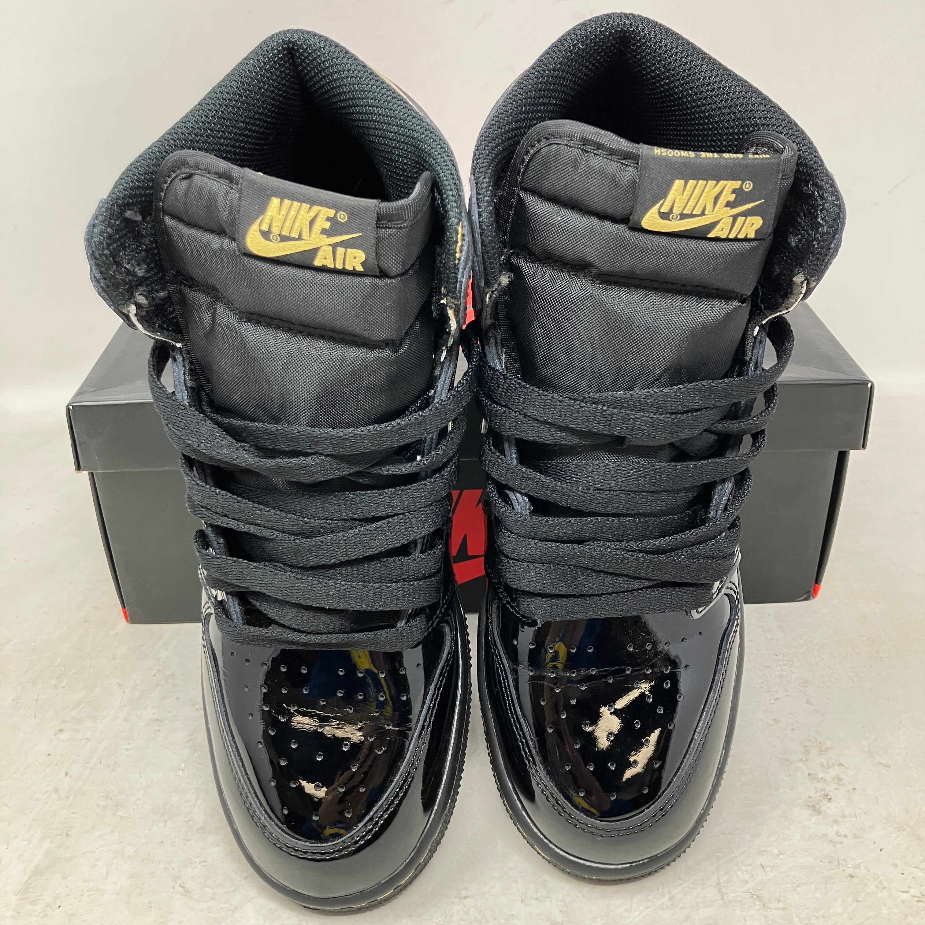 Jordan 1 Retro High Black Metallic Gold (2020) (GS)