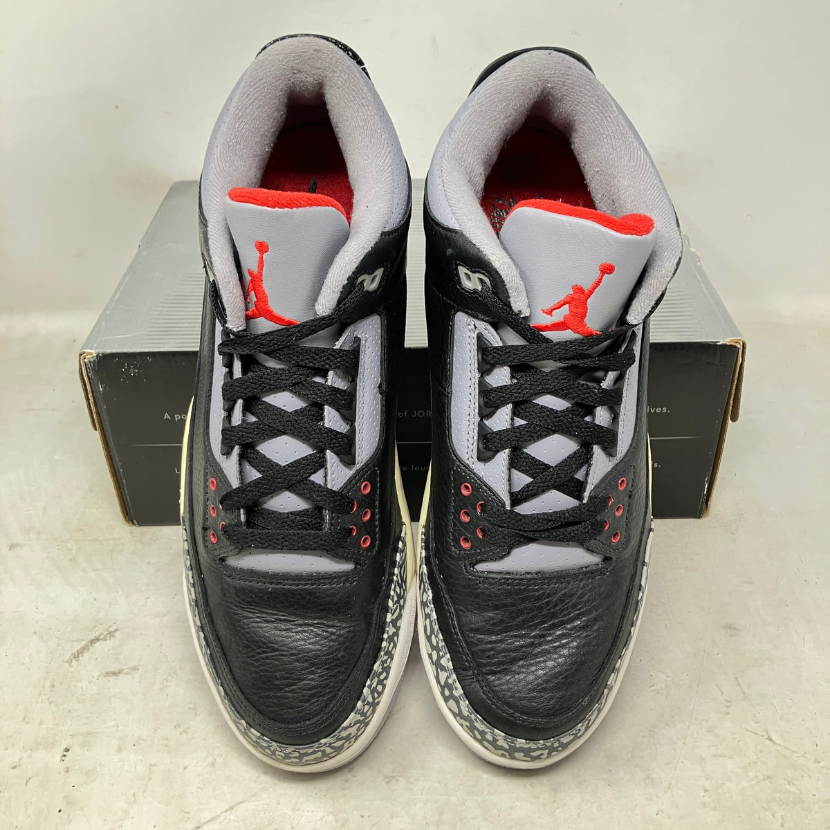 Jordan 3 Retro Black Cement (2001)