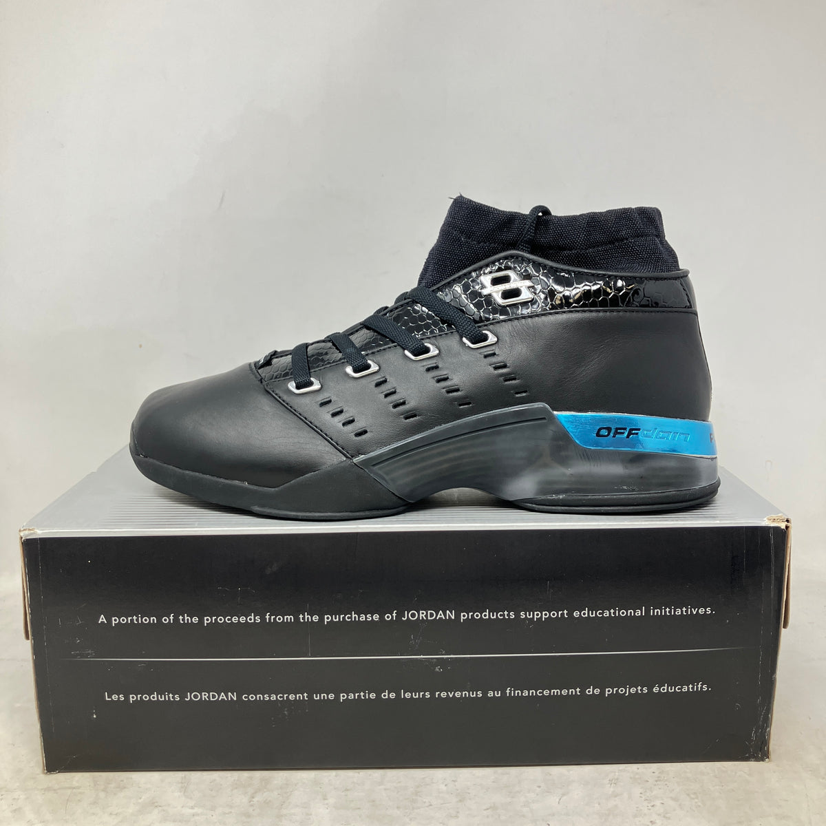 Jordan 17 OG Low Black Chrome
