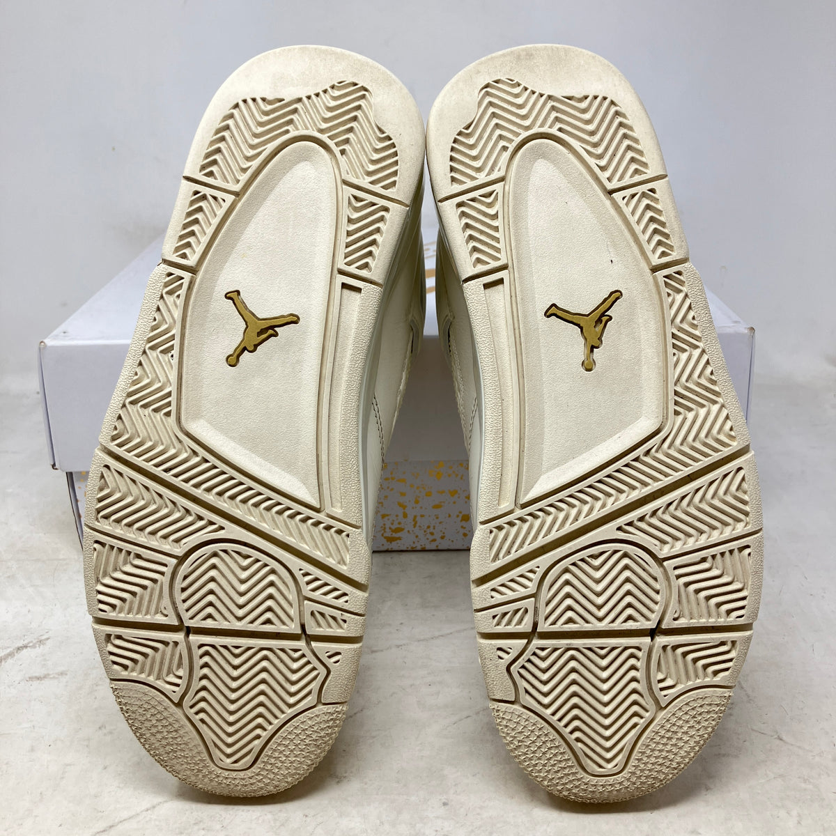 Jordan 4 Retro Metallic Gold (Women's)