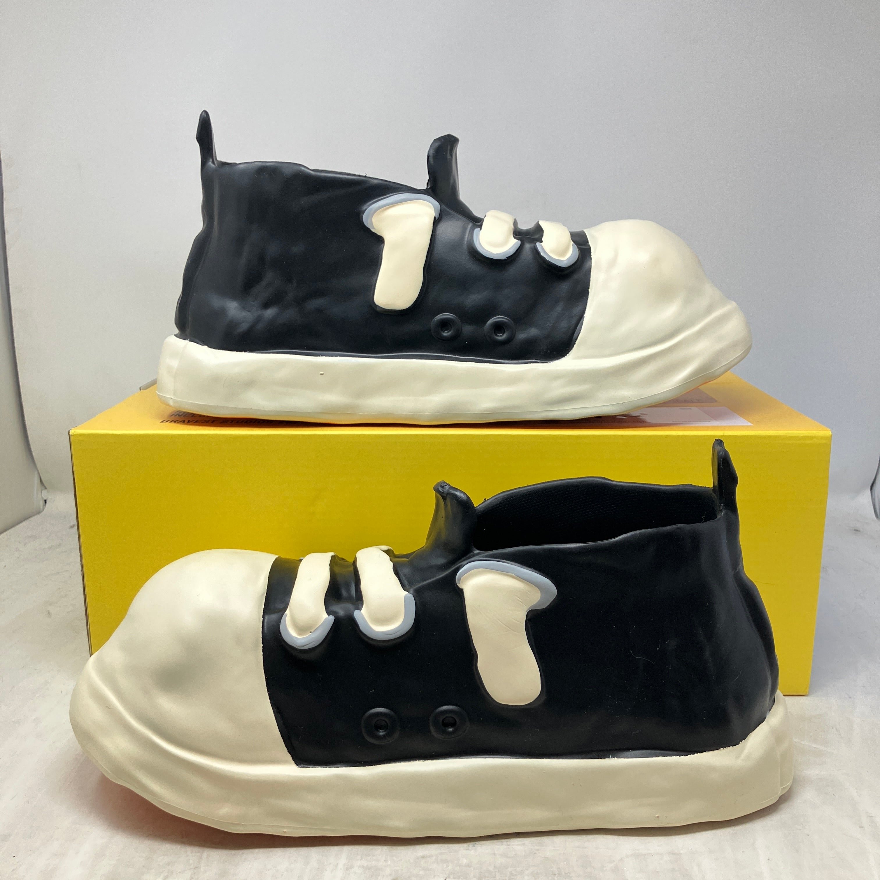 Bravest Studios Clay Shoe Black White