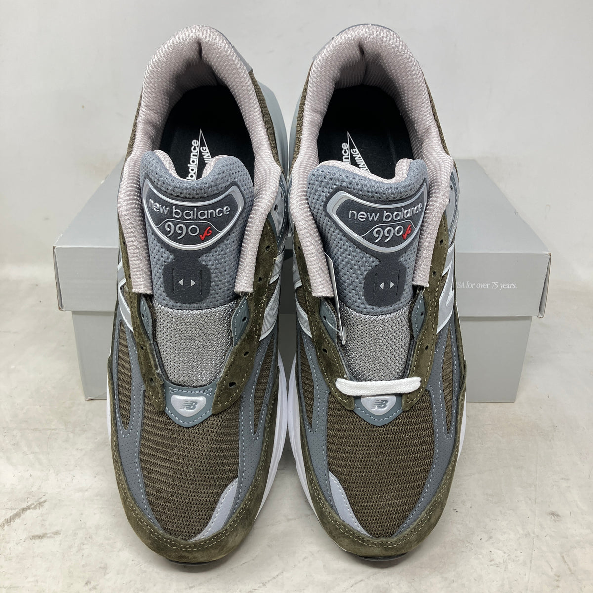 New Balance 990v6 MiUSA True Camo White