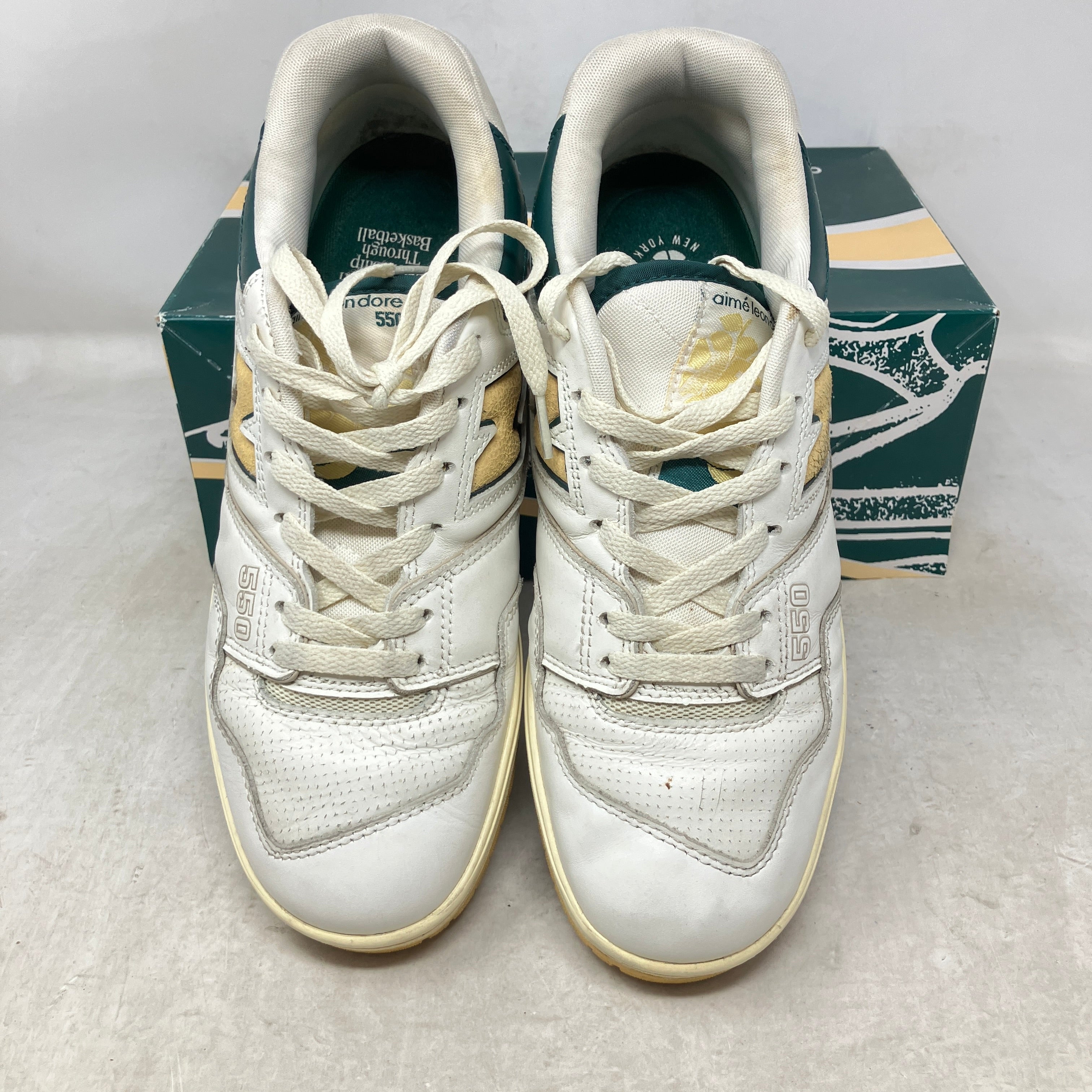New Balance 550 Aime Leon Dore Natural Green