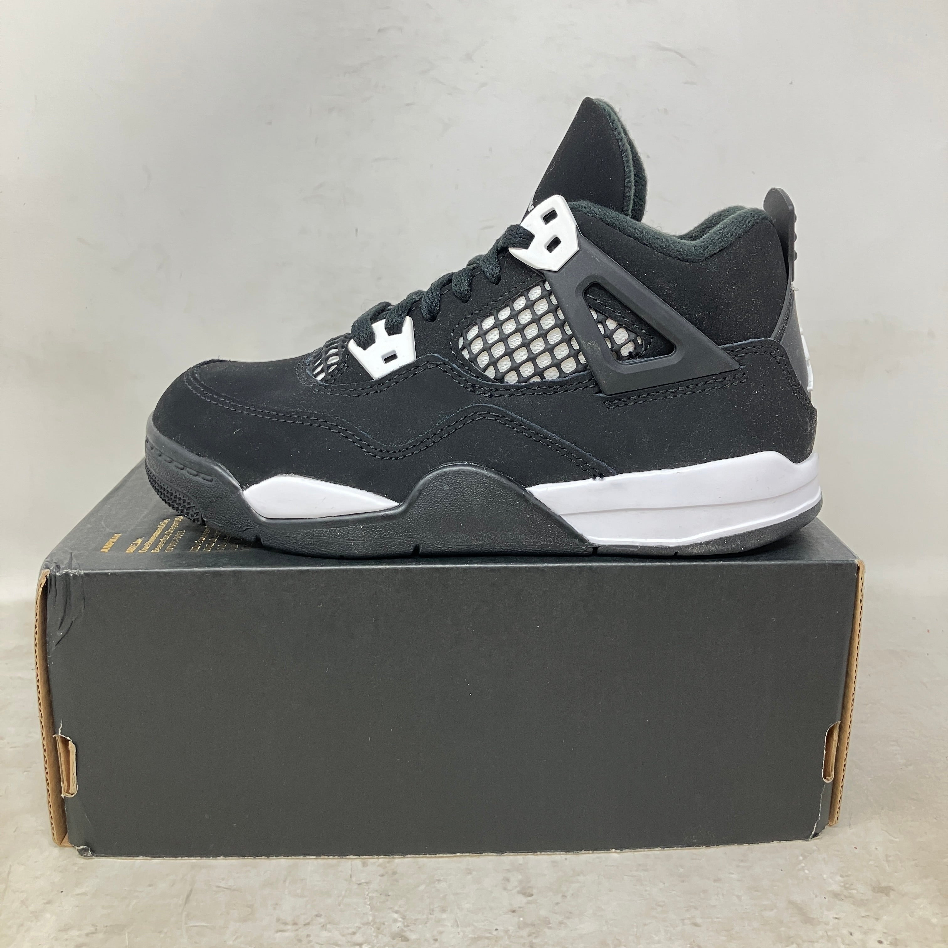 Jordan 4 Retro White Thunder (PS)