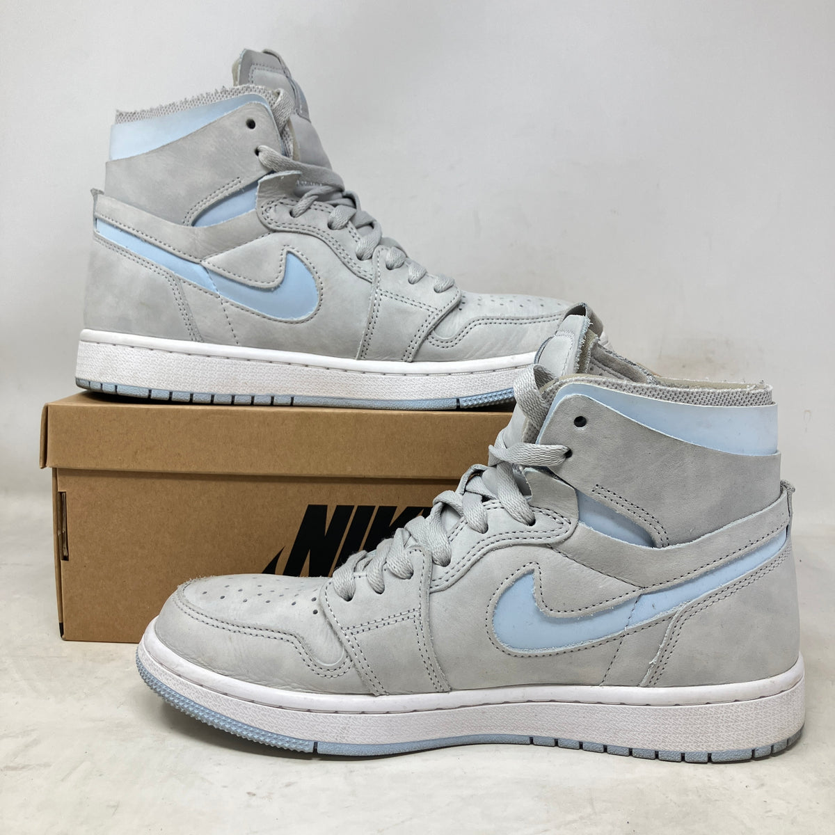Jordan 1 High Zoom Air CMFT Grey Fog (Women's)