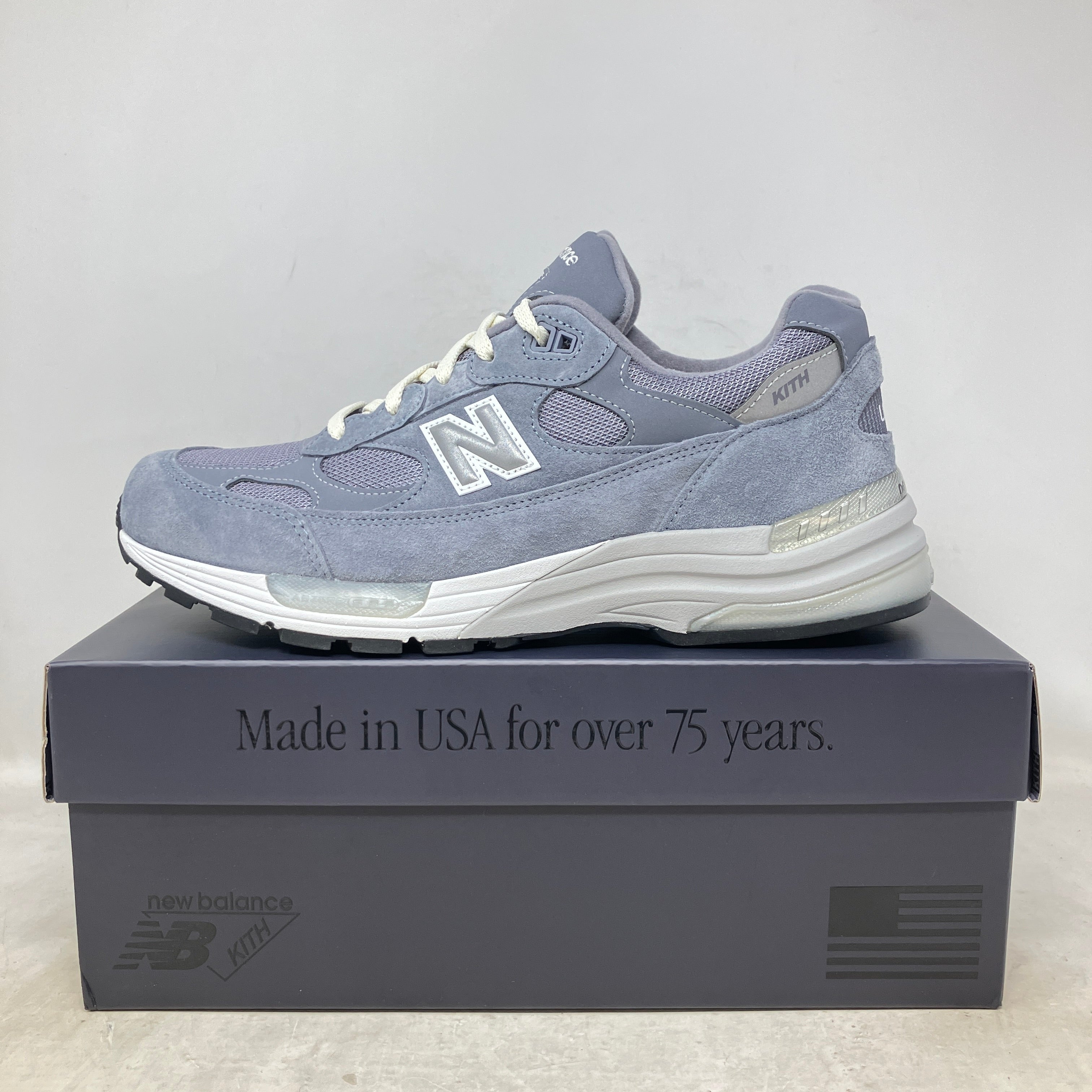 New Balance 992 MiUSA Kith Argon