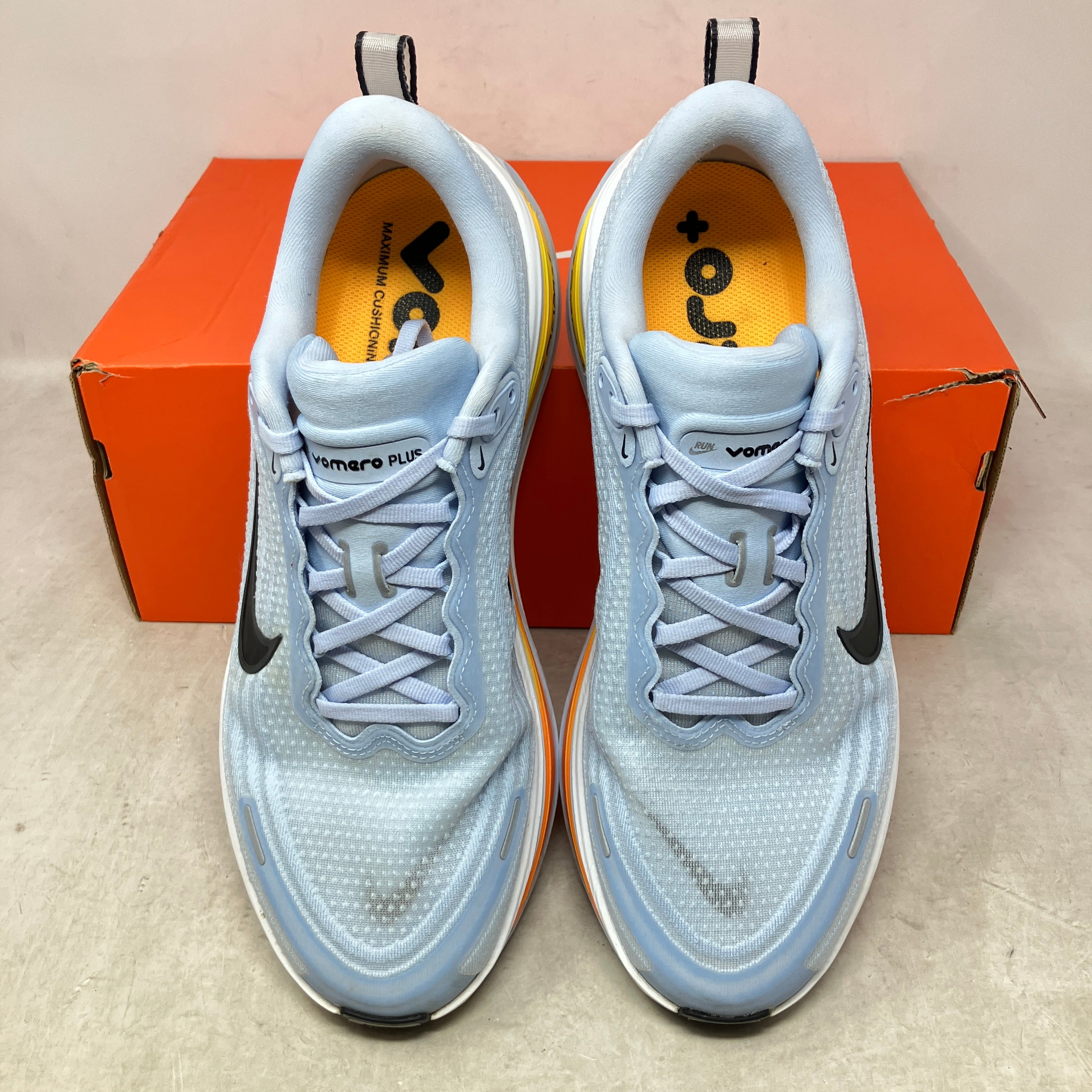 Nike Vomero Plus Hydrogen Blue Total Orange