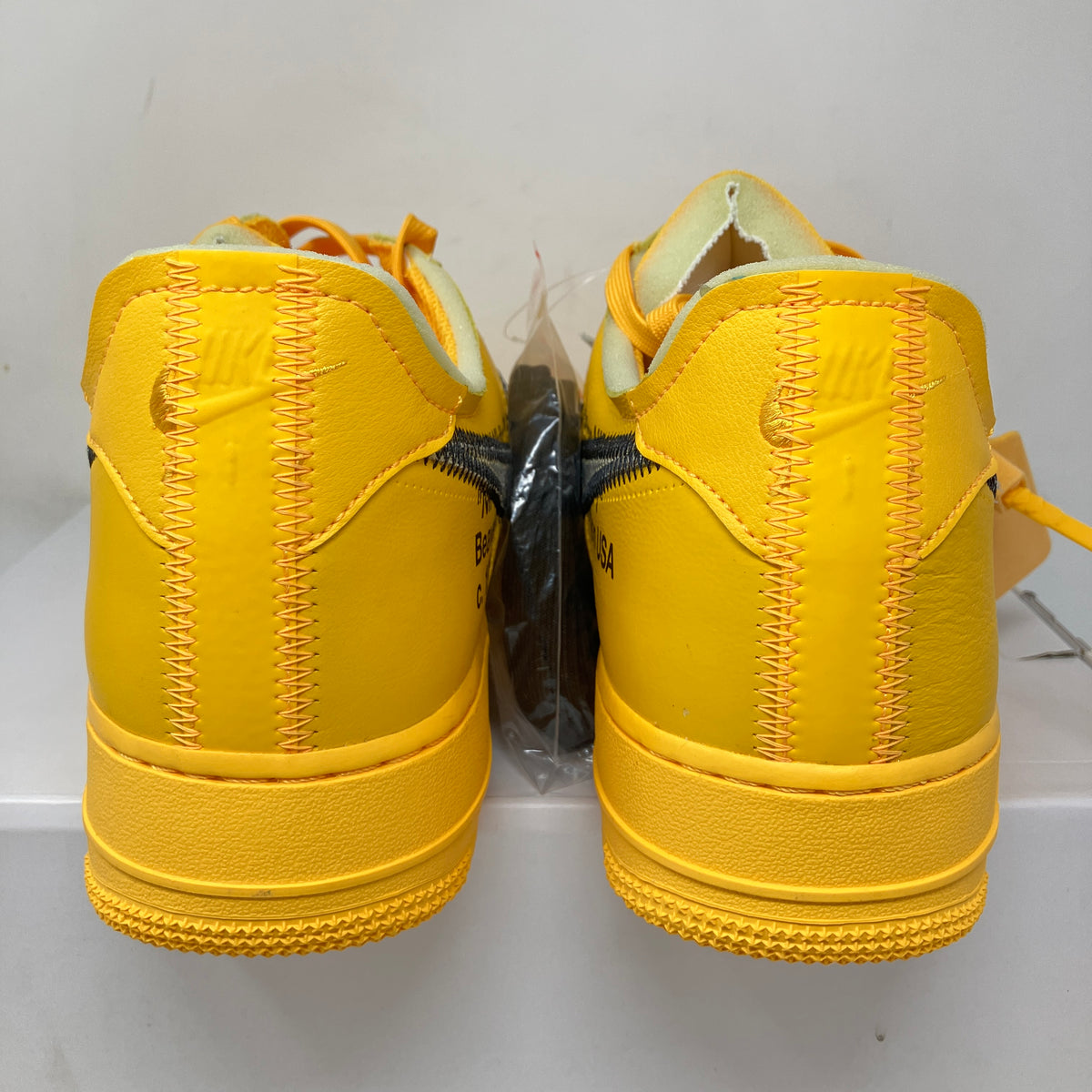 Nike Air Force 1 Low Off-White ICA University Gold