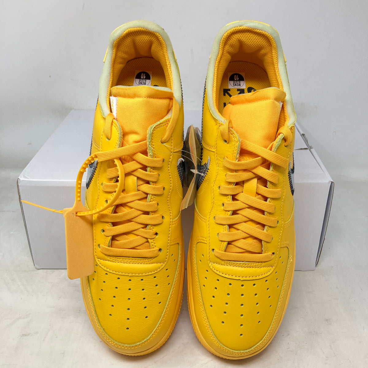 Nike Air Force 1 Low Off-White ICA University Gold