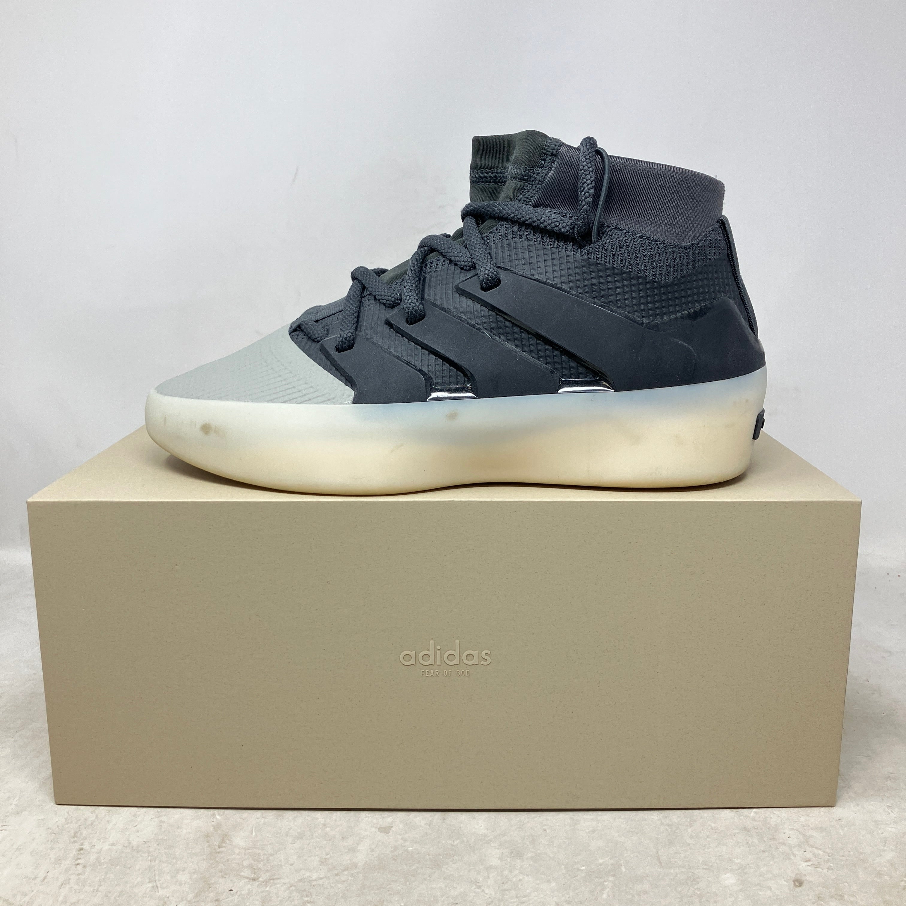 adidas Fear of God Athletics I Basketball Carbon Sesame
