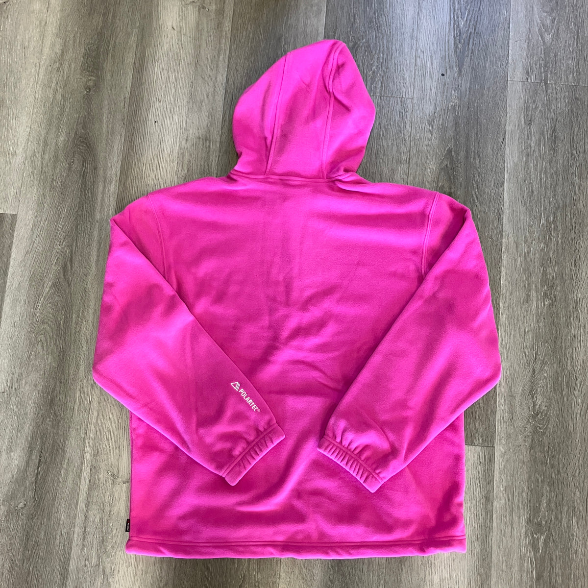 Supreme Polartec Face Mask Half Zip Hooded Sweatshirt Pink