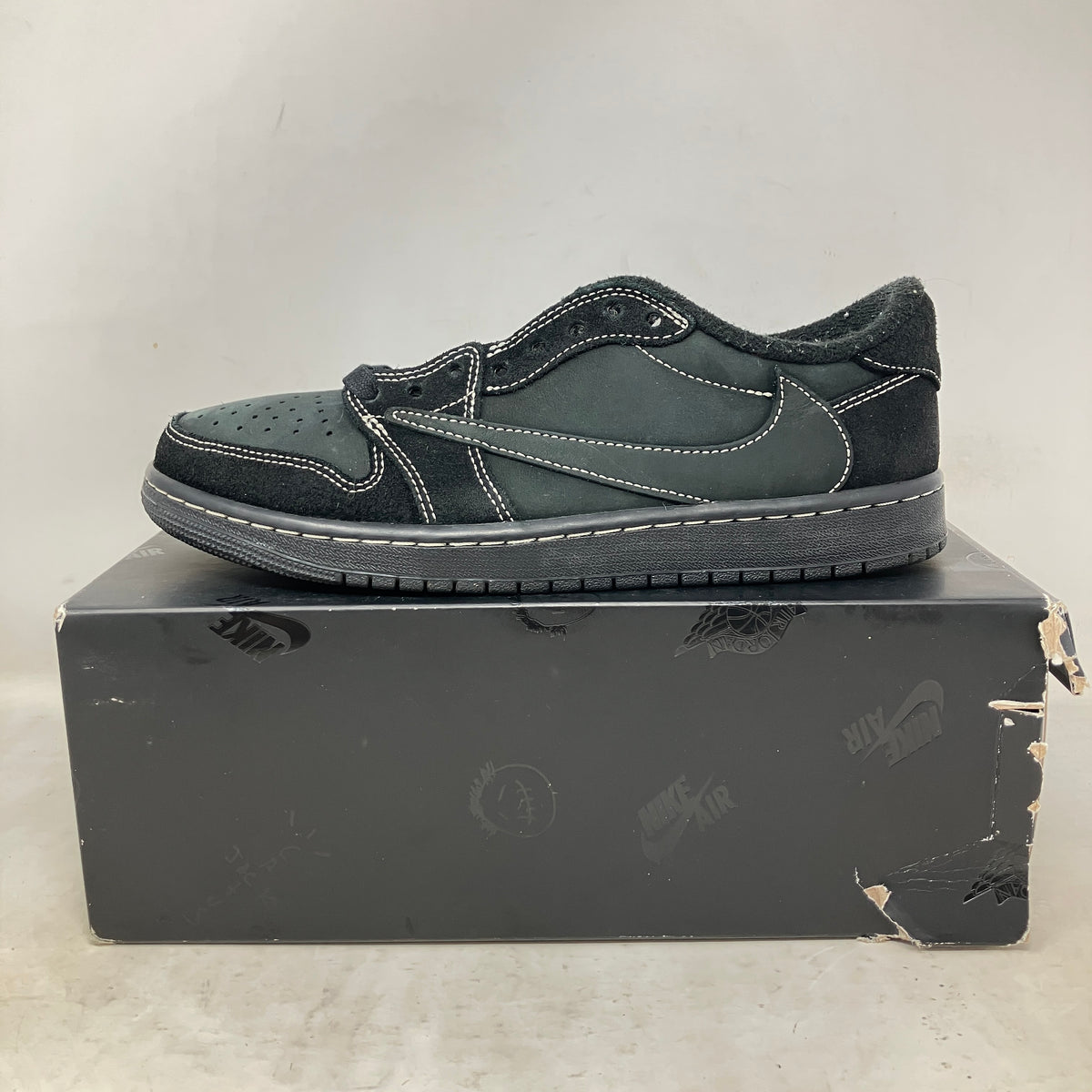 Jordan 1 Retro Low OG SP Travis Scott Black Phantom