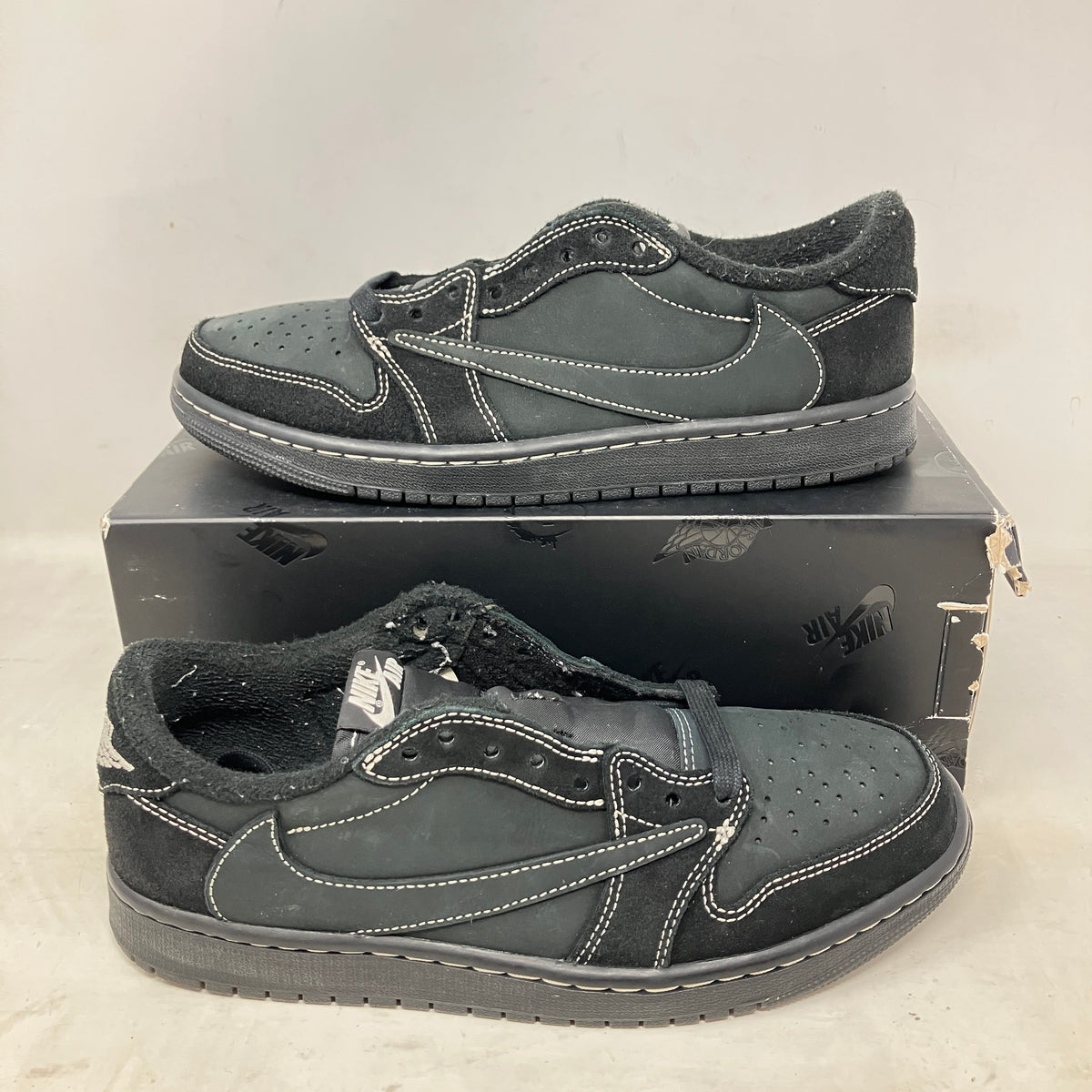 Jordan 1 Retro Low OG SP Travis Scott Black Phantom