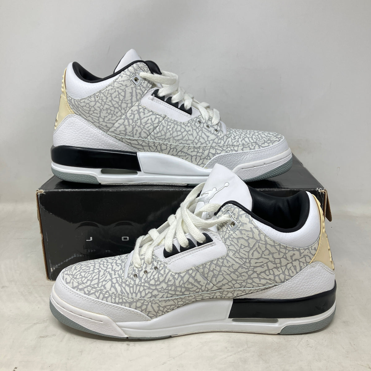 Jordan 3 Retro White Flip (2007)