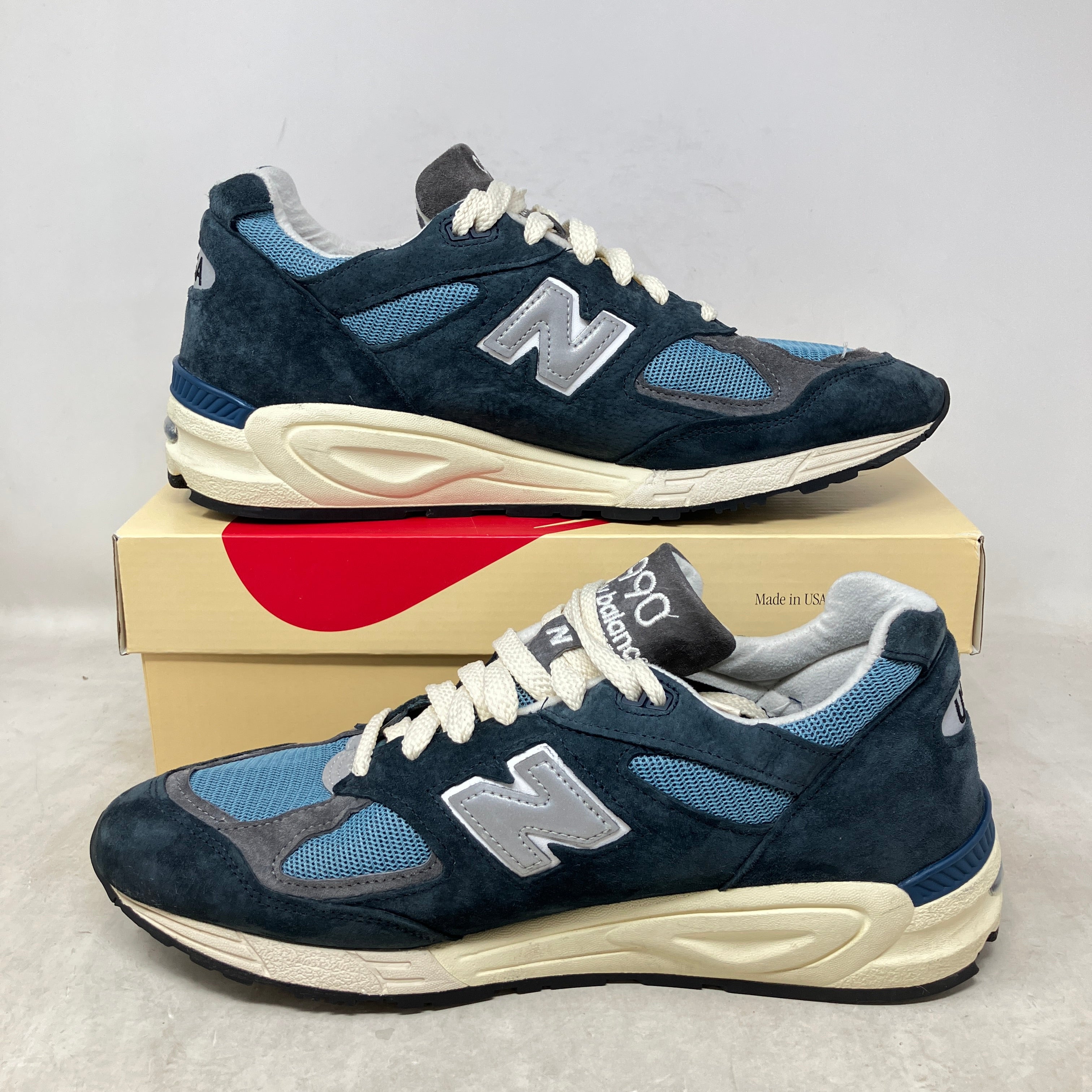 New Balance 990v2 MiUSA Teddy Santis Navy Castlerock