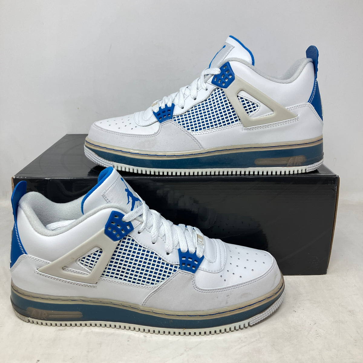 Air Jordan Fusion 4 Military Blue (2009)