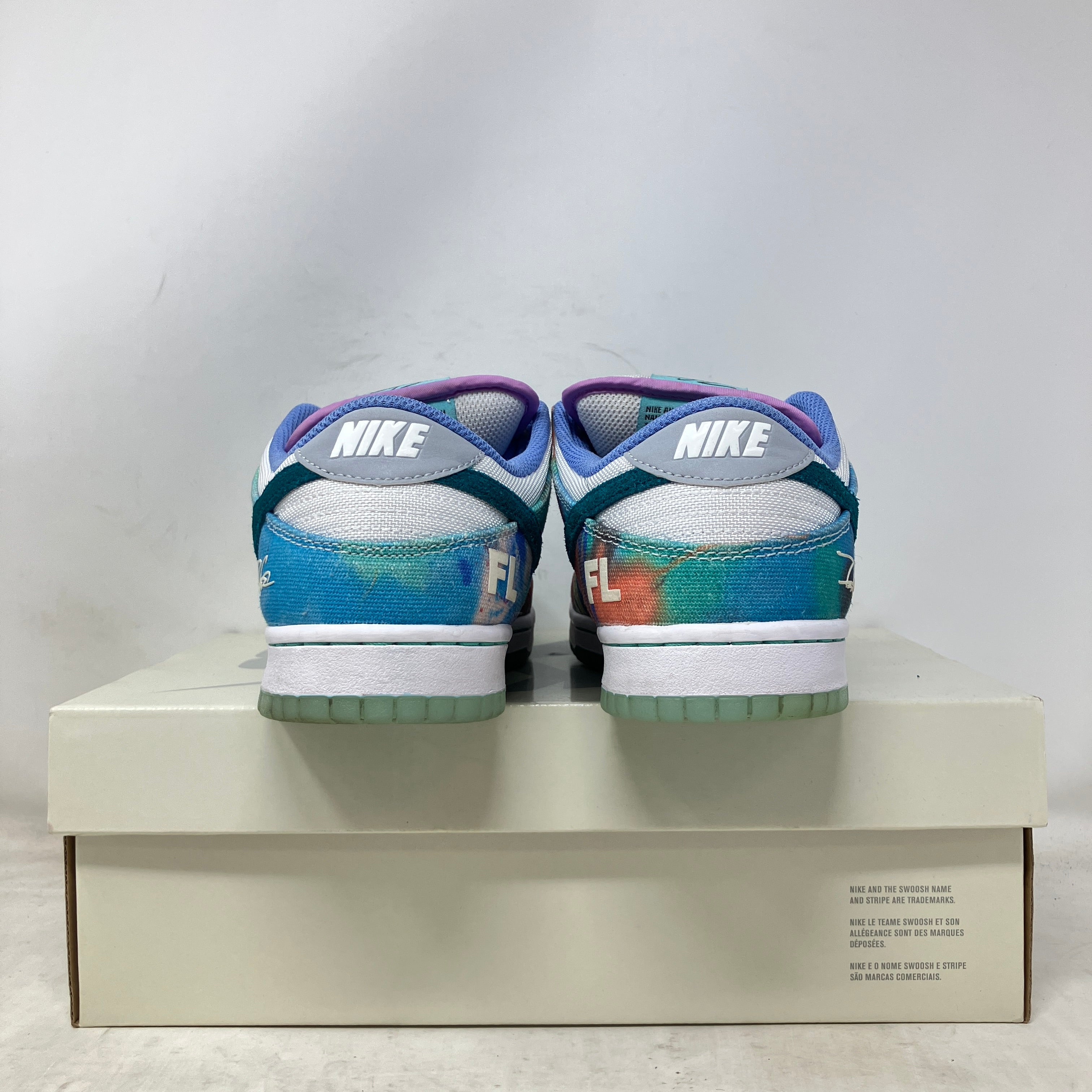 Nike SB Dunk Low Futura Laboratories Bleached Aqua
