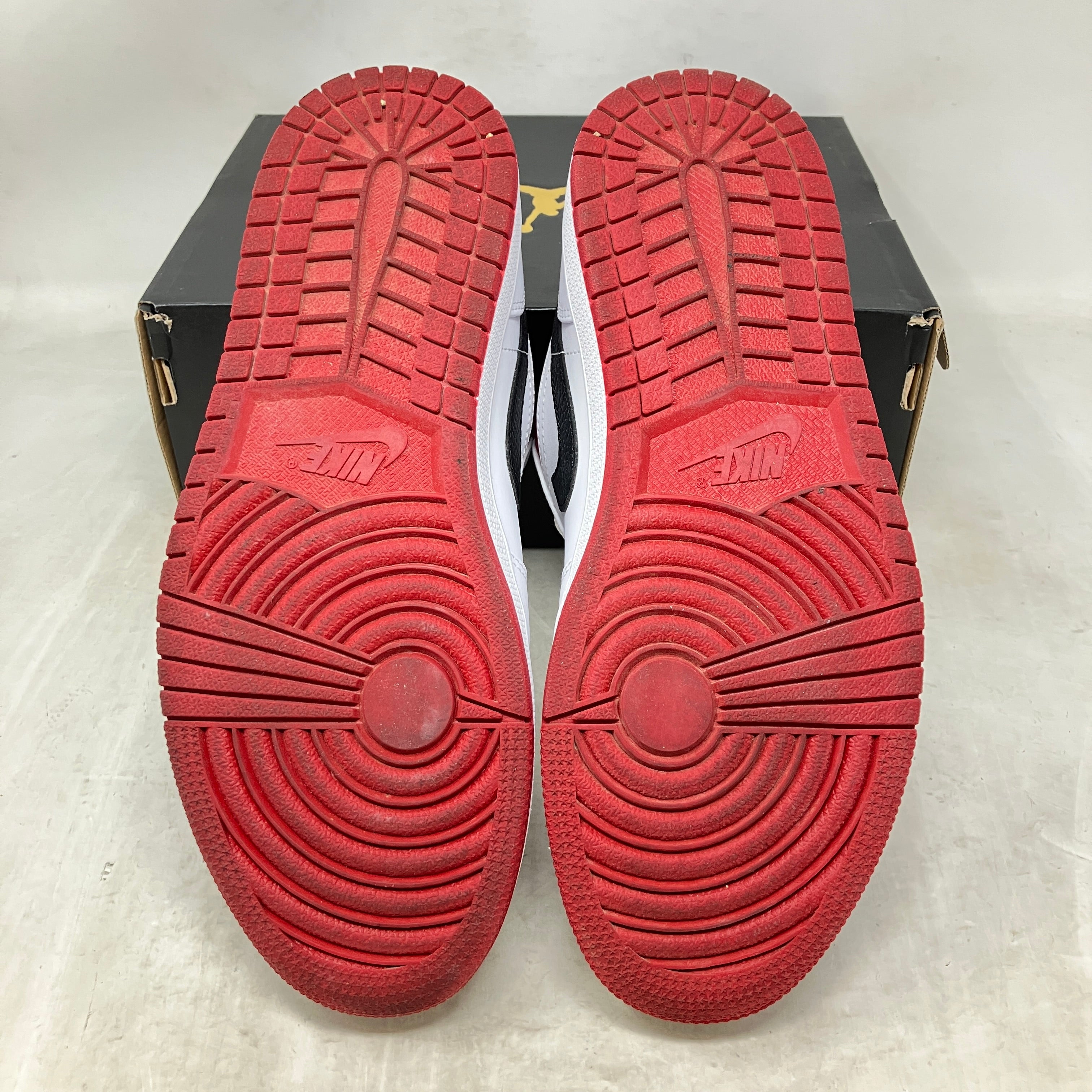 Jordan 1 Low White University Red Black